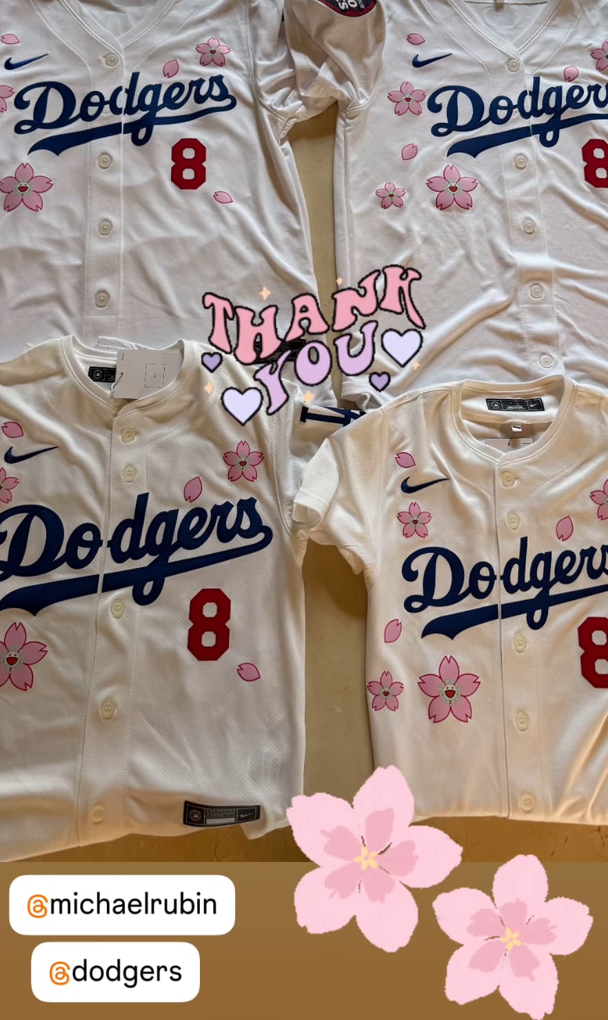 Kobe Dodgers jersey