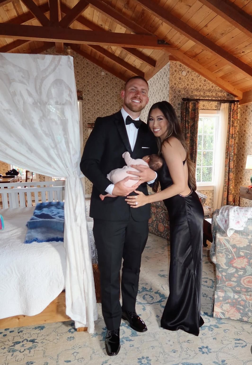Paige Buechele, Shane Buechele, baby Blaize