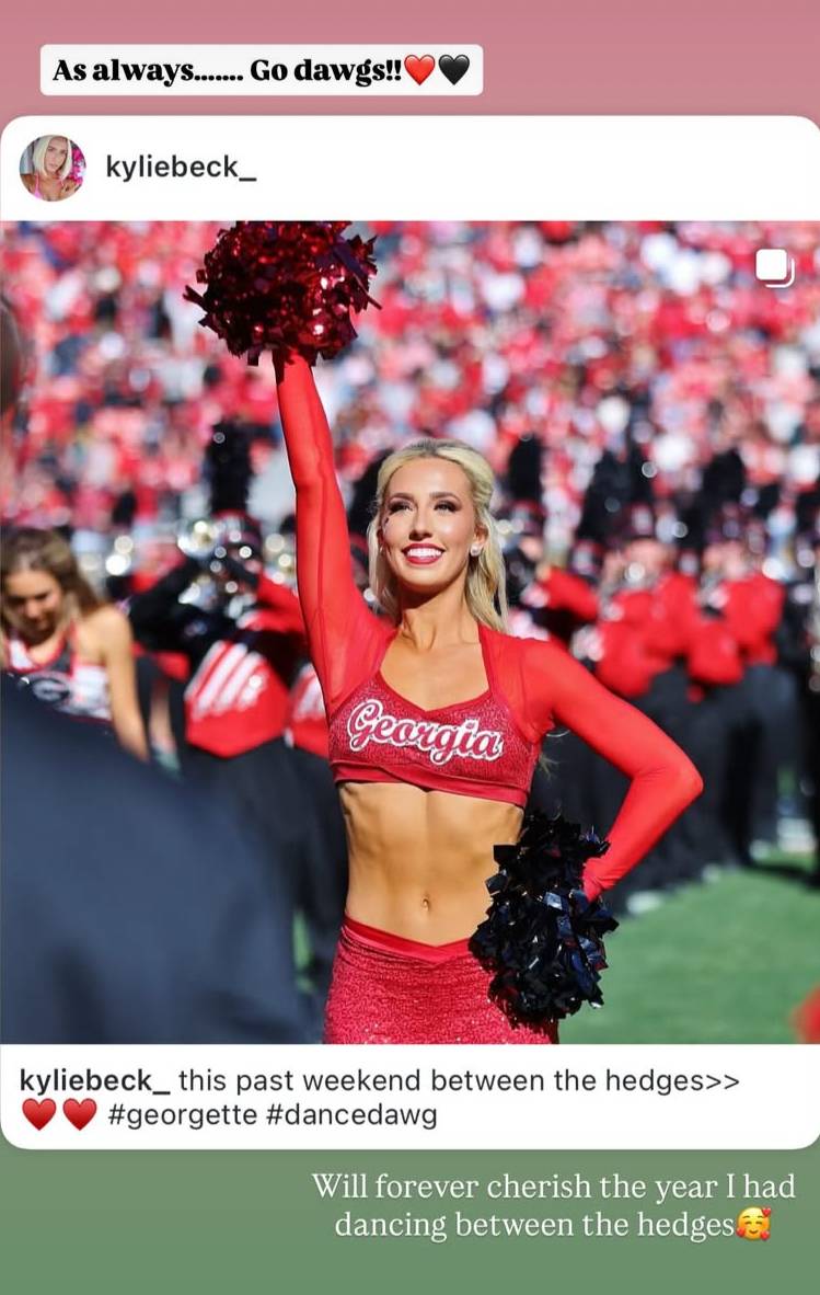 Miami QB Carson Beck's sister awkwardly roots for Georgia sharing 'Go ...