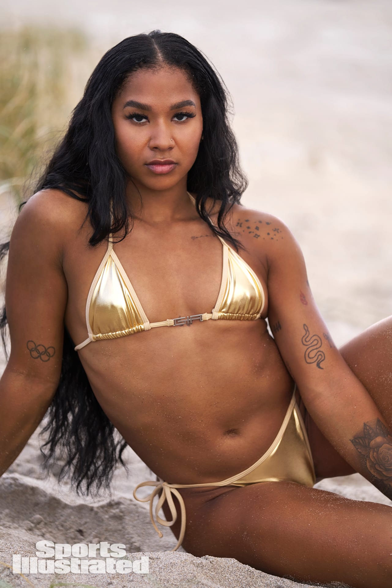 Jordan Chiles 2025 Sports Illustrated Swimsuit