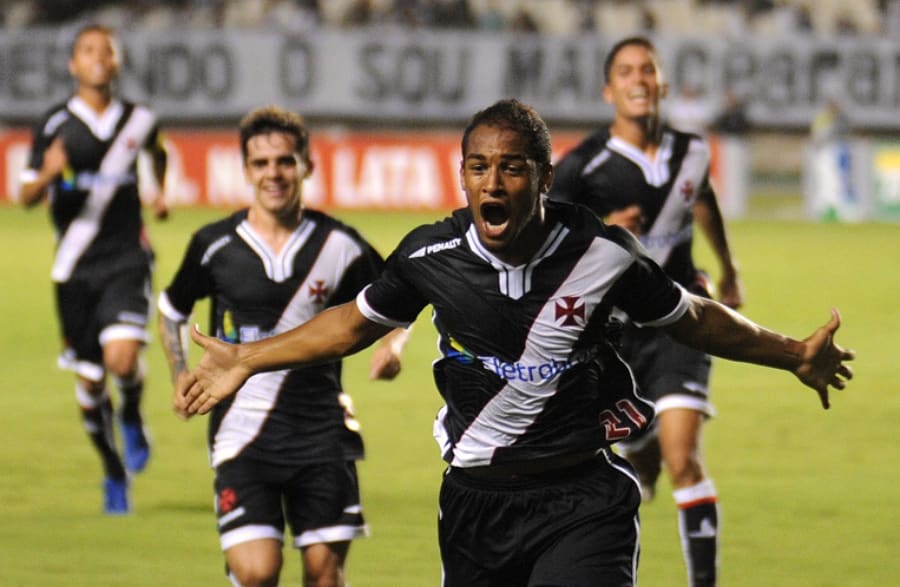 Fellipe Bastos primeiro gol Vasco Ceara