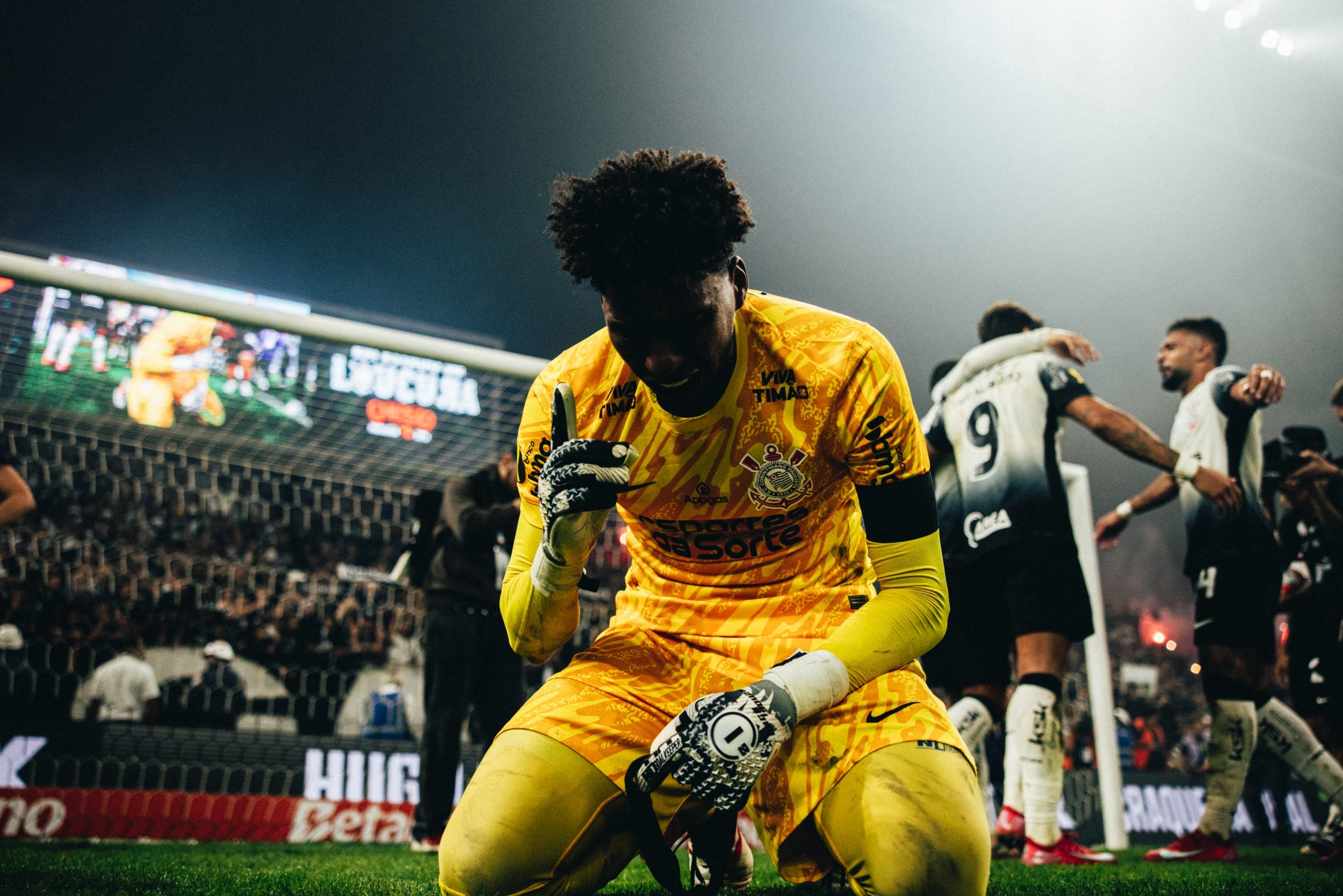 Hugo Souza campeao paulista Corinthians
