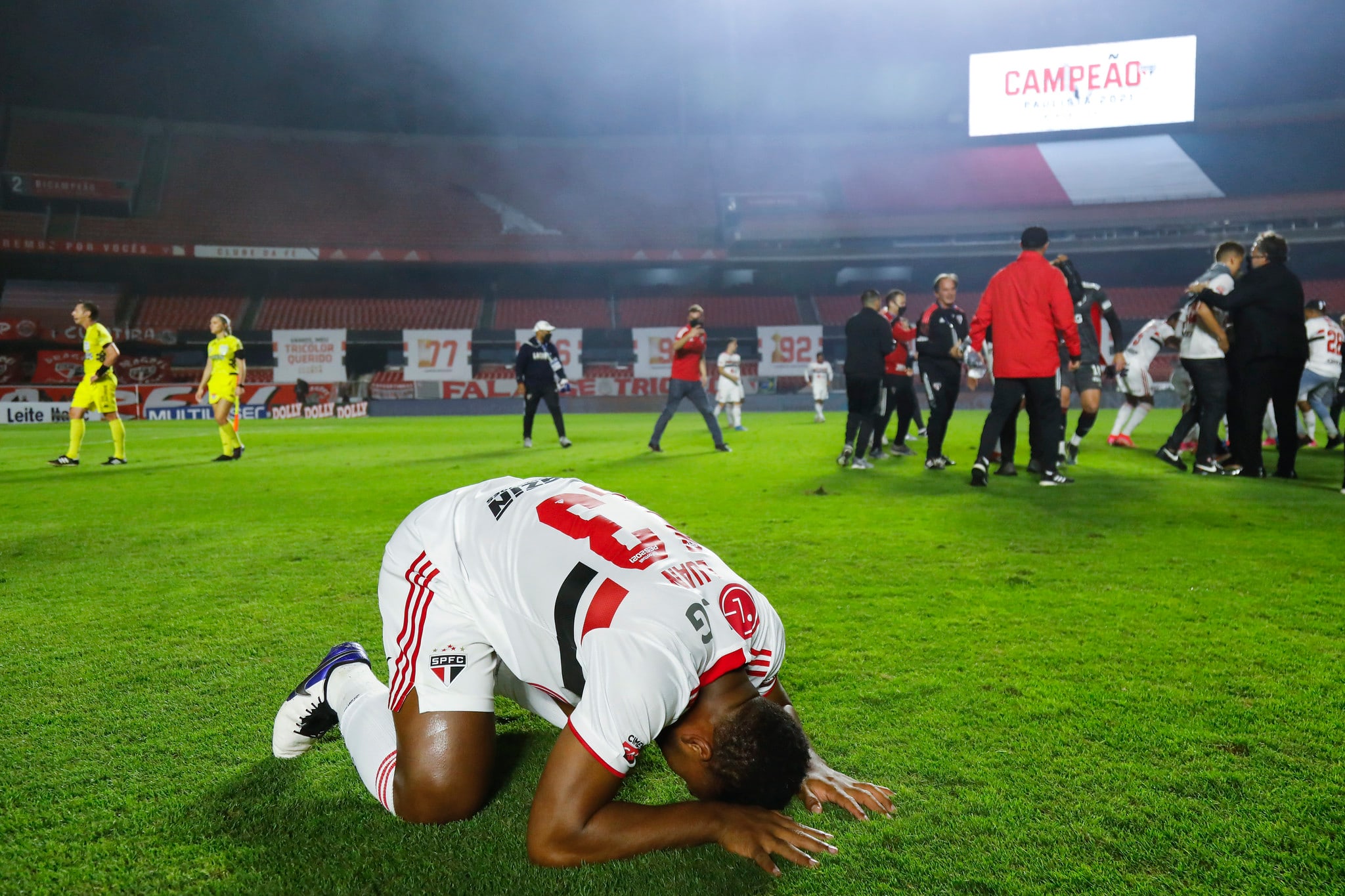 Luan Sao Paulo campeao paulista 2021