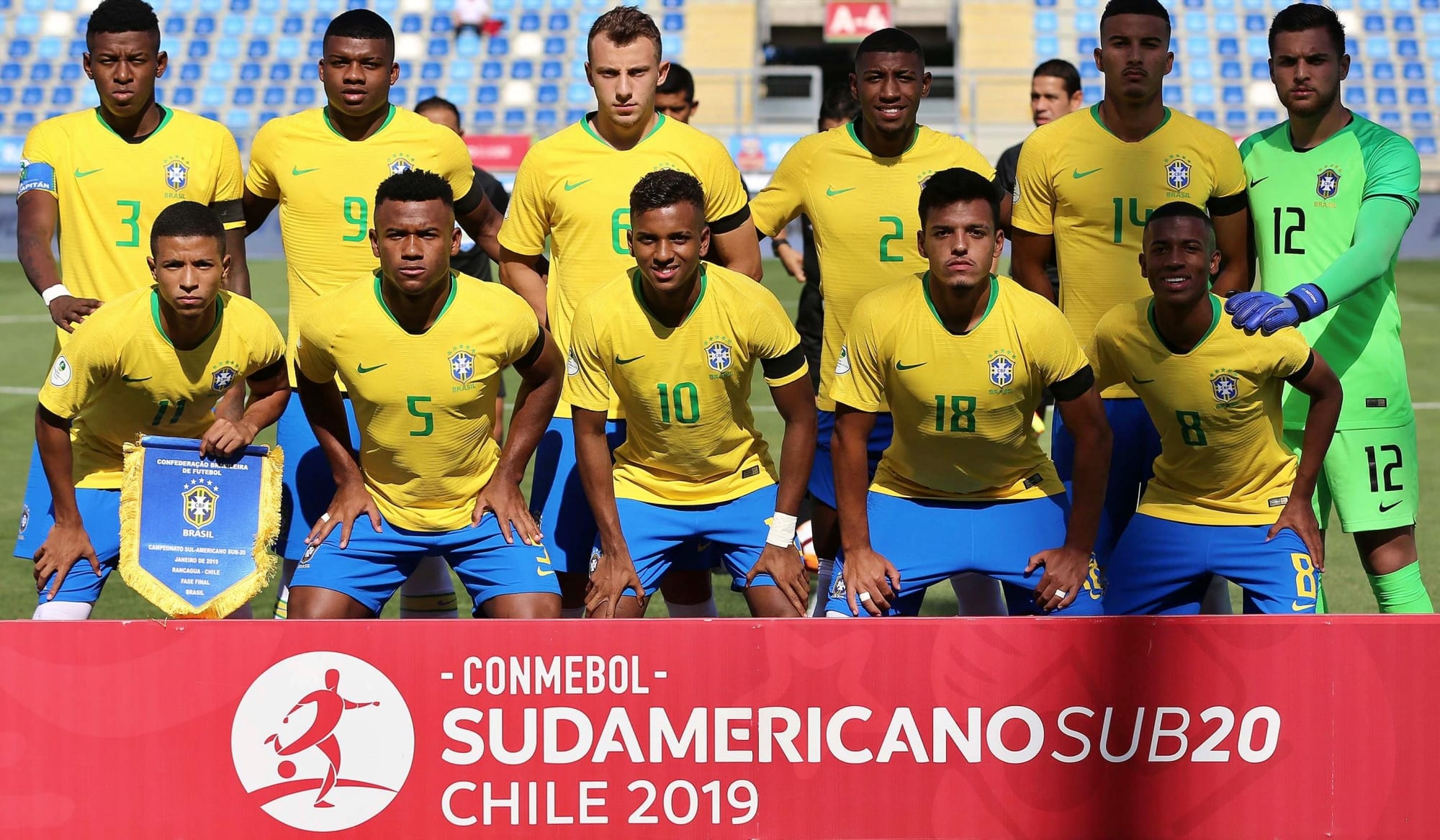 Luan Rodrygo Gabriel Menino selecao sub 20 2019