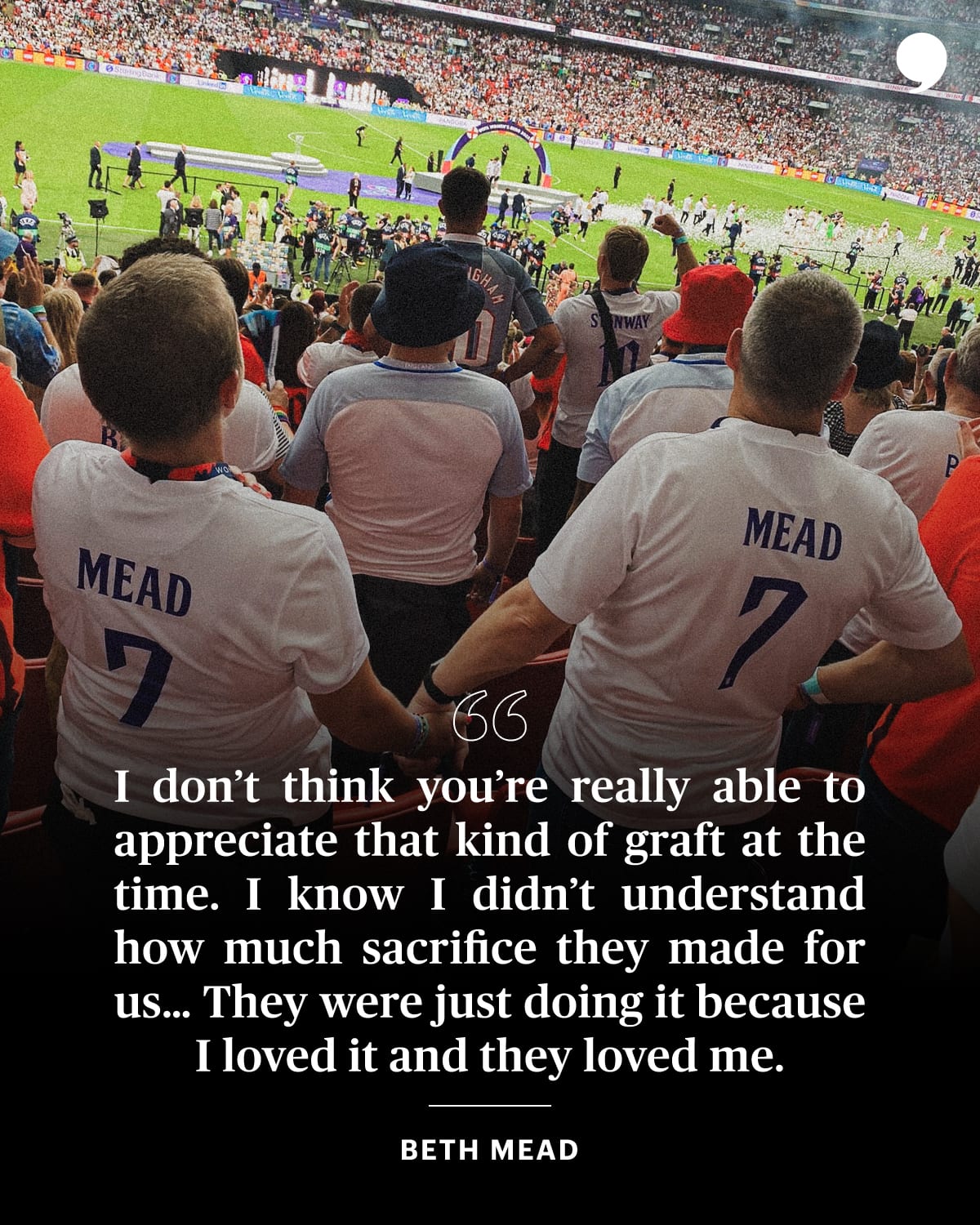 Beth Mead | For Mum | The Players' Tribune