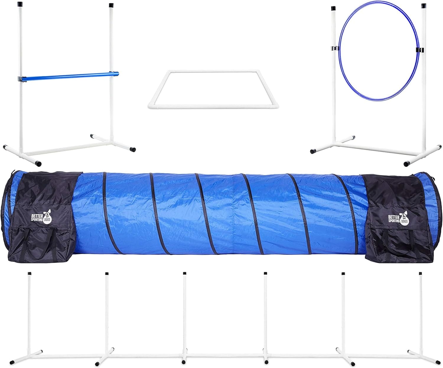 Best Sports Gifts for Dogs - Better Sporting Dogs Complete 5-Piece Starter Agility Set