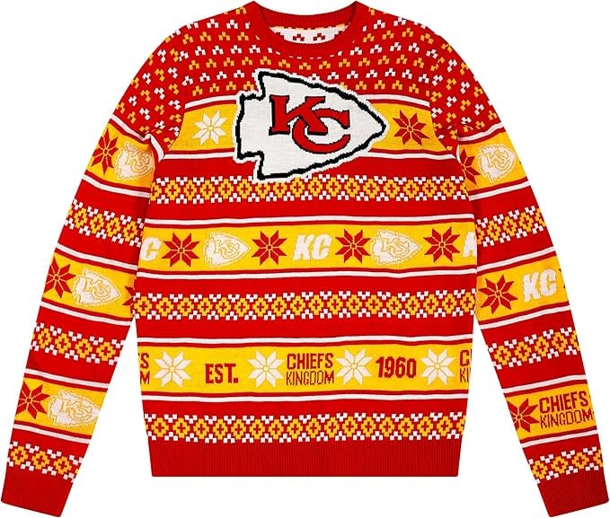 Sports team christmas sweaters sales