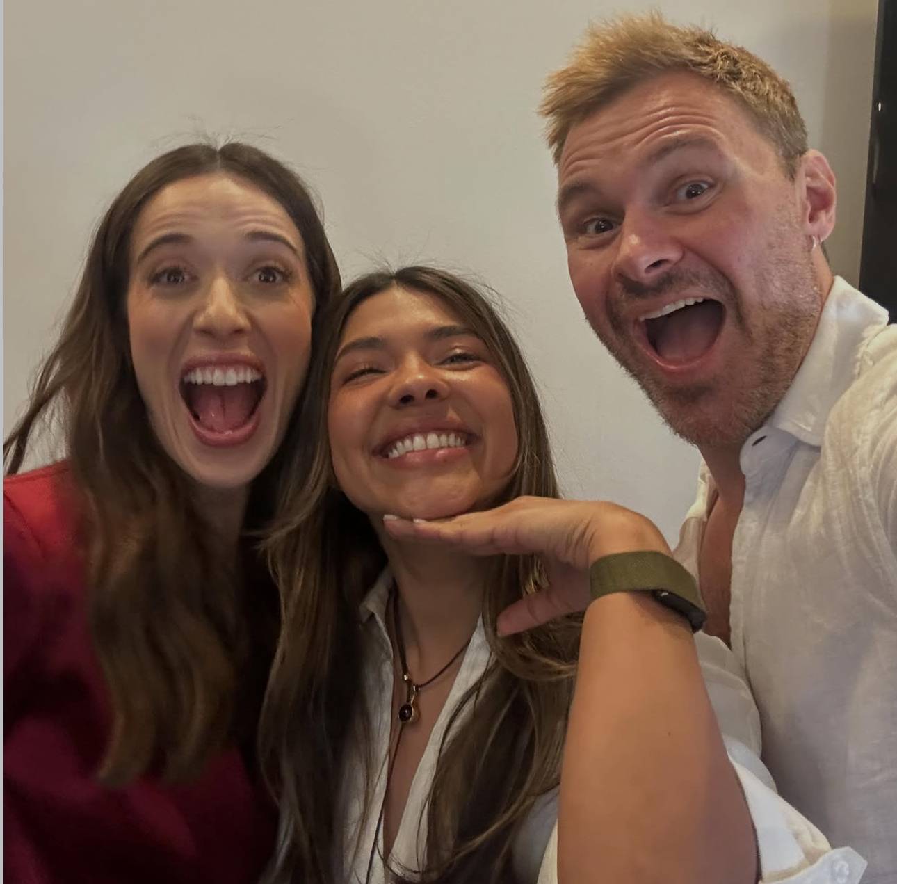 Marina Squerciati, Lisseth Chavez and Patrick John Flueger at  The First Responders Reunion 7 