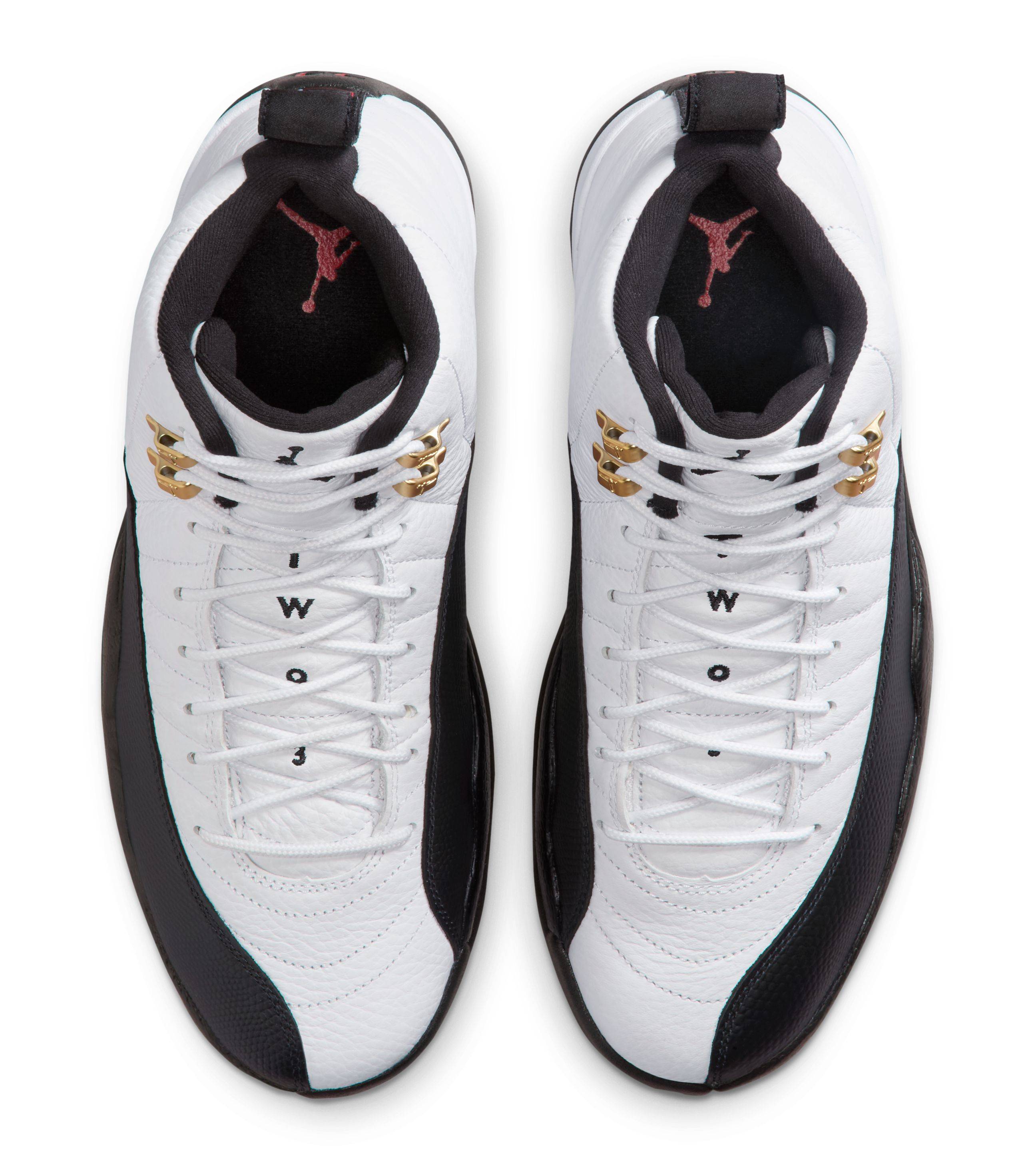 Air Jordan 12 Retro Air Jordan 12 Retro White and University Blue GS – WOODstack main image 2