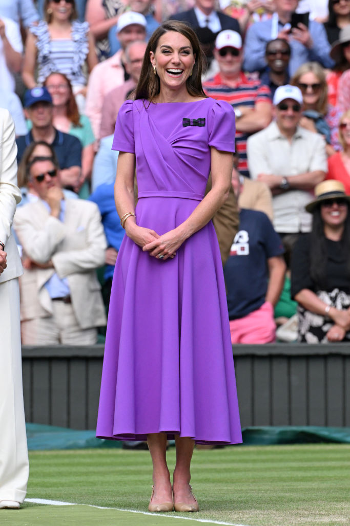 What did Princess Catherine wear for the final day of Wimbledon 2024?