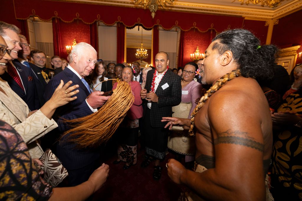 King Charles and Queen Camilla connect with Duchess Sophie at recent reception