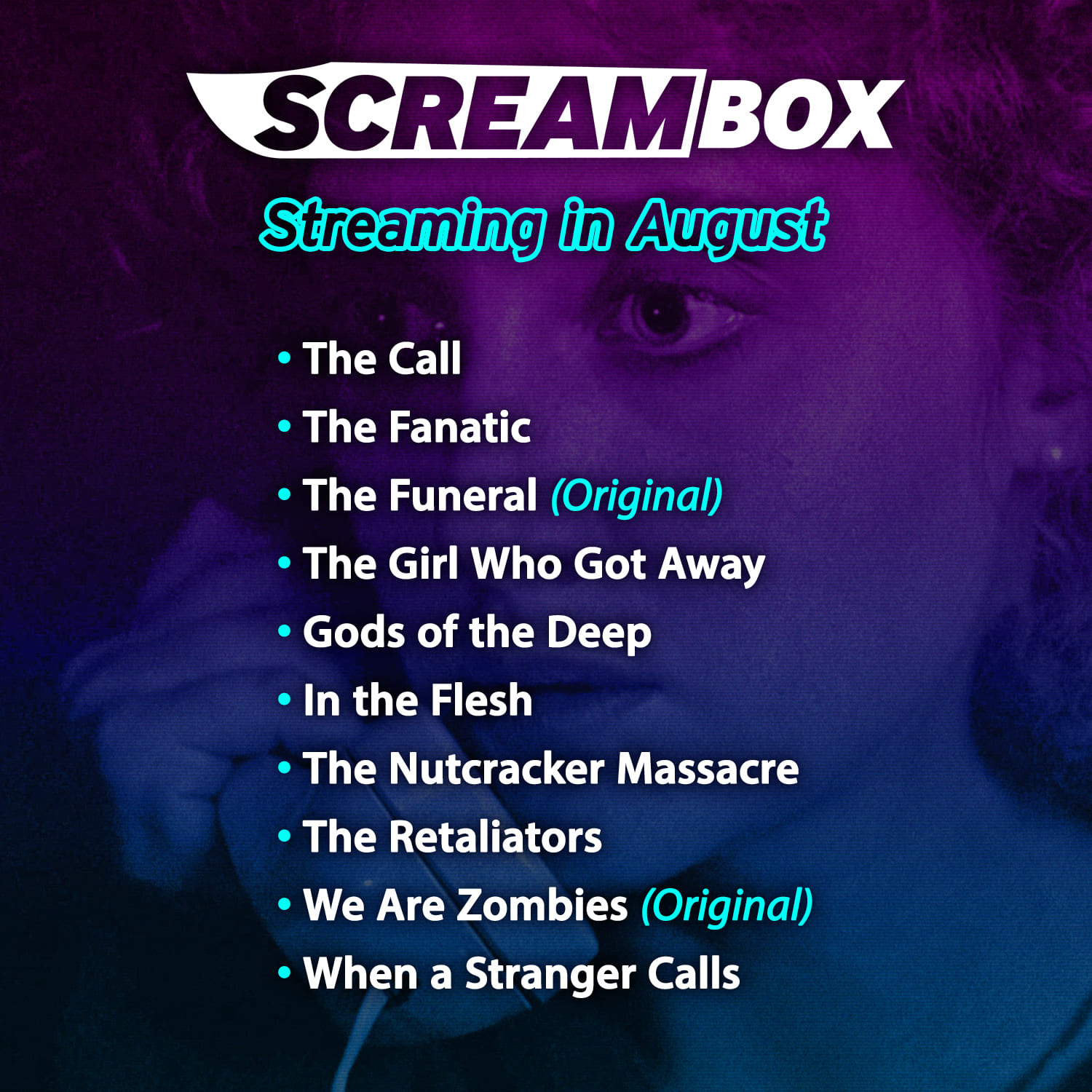 SCREAMBOX releases additions to August schedule, including horror comedy We Are Zombies