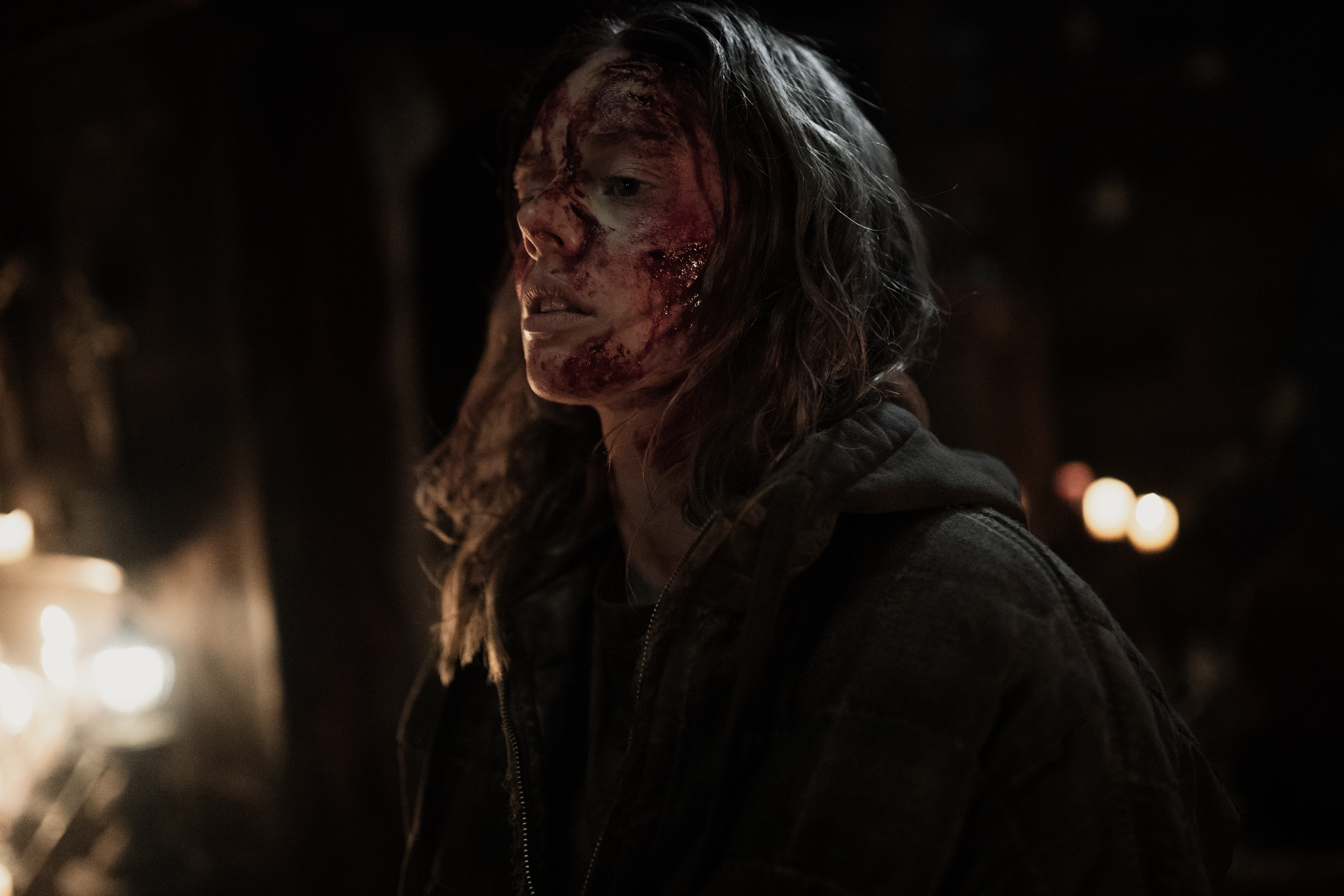 Samara Weaving is hunted by a religious cult in chilling trailer for Azrael