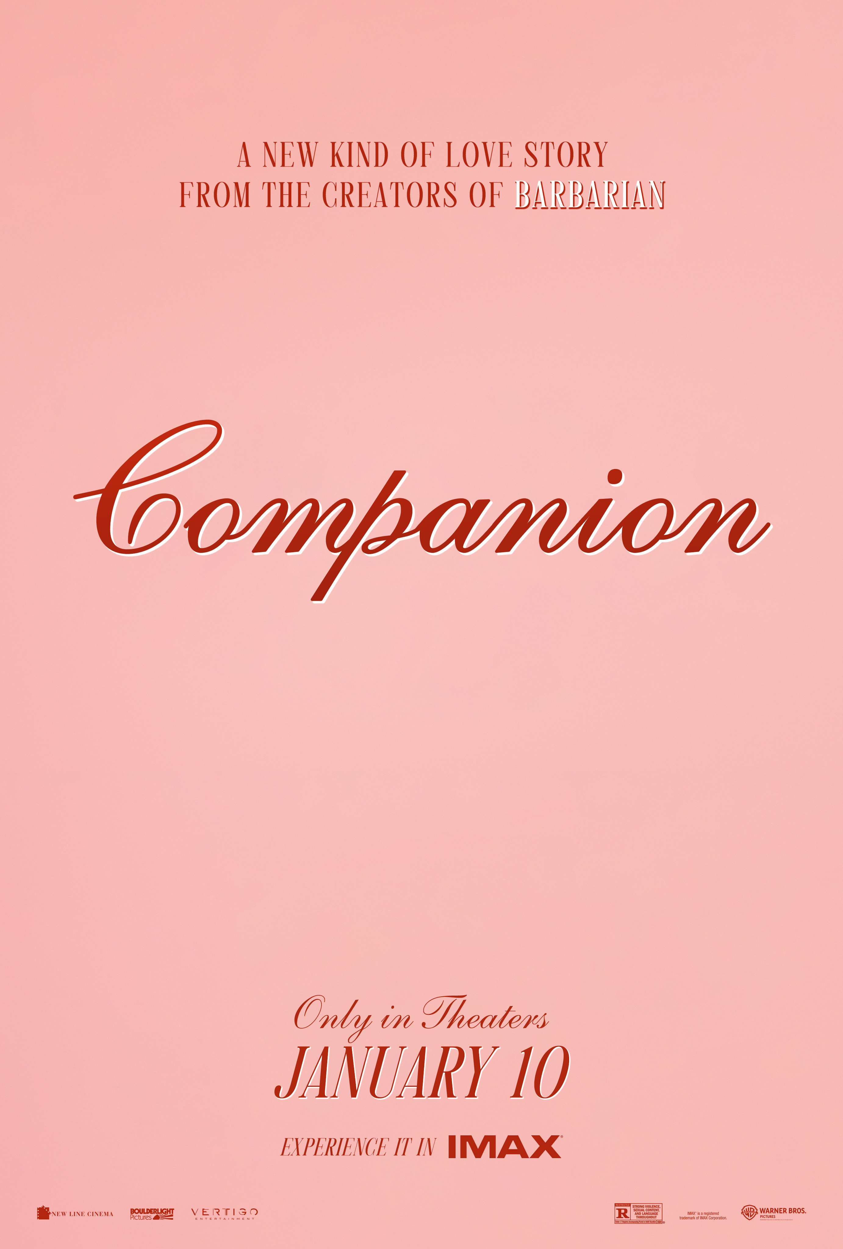 Companion invites viewers to experience a twisted love story in teaser trailer