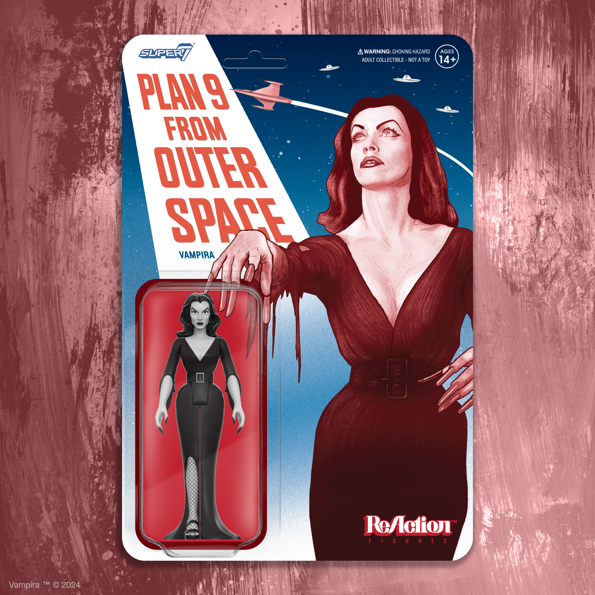 EXCLUSIVE: Super7 launches Vampira figure inspired by cult classic Plan 9 from Outer Space