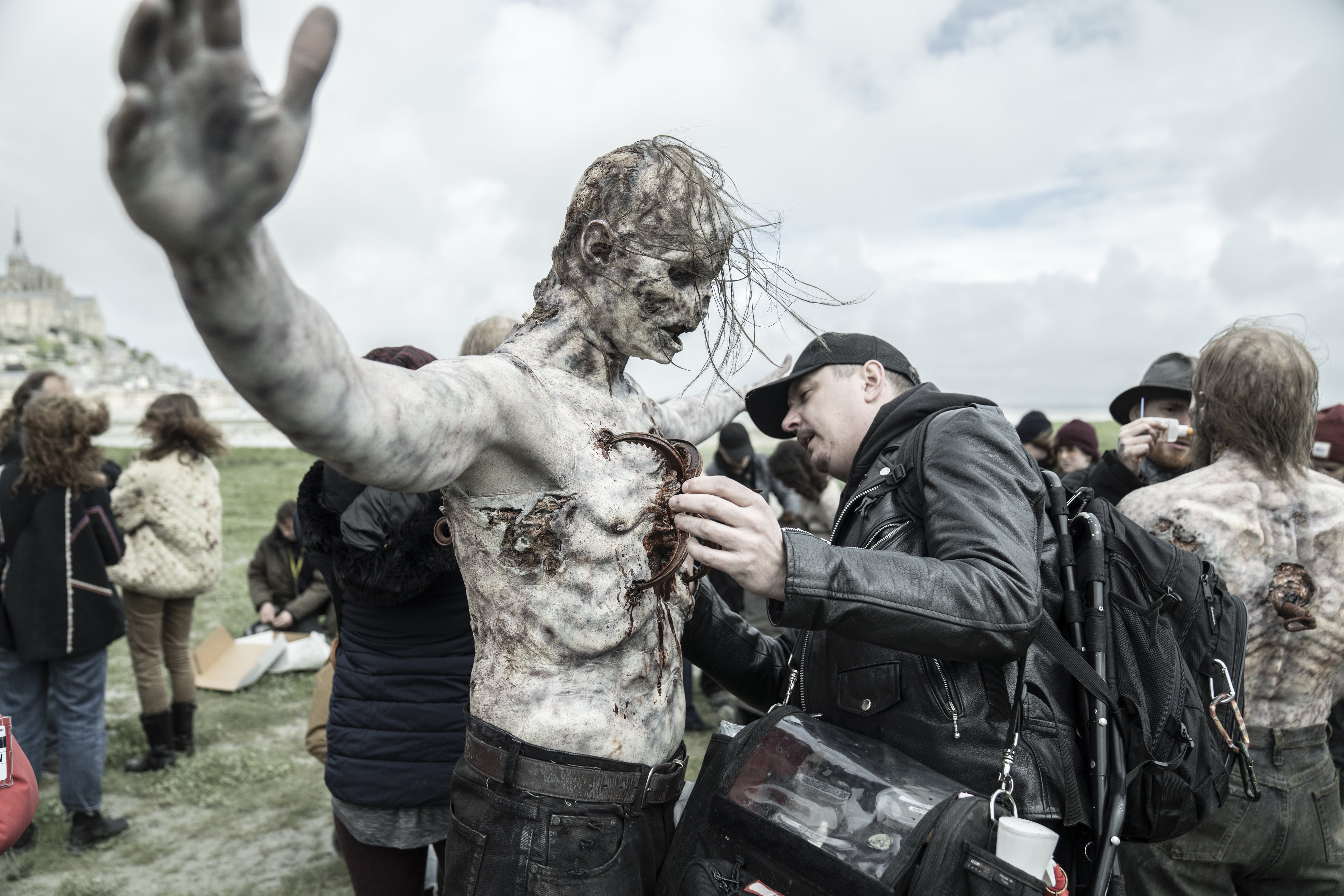 Daryl Dixon - The Book of Carol season 2 premiere BTS photo gallery