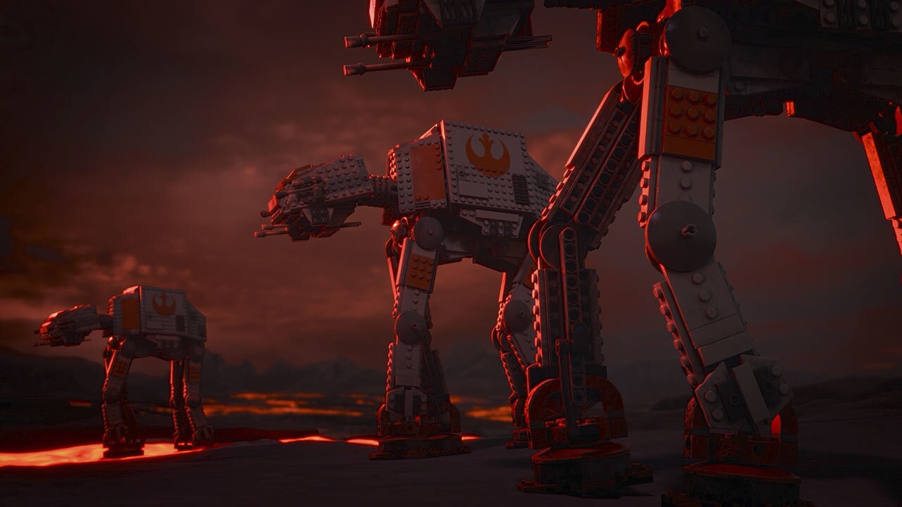 Дарт Джа Джа в новом мини-сериале LEGO Star Wars: Rebuild the Galaxy