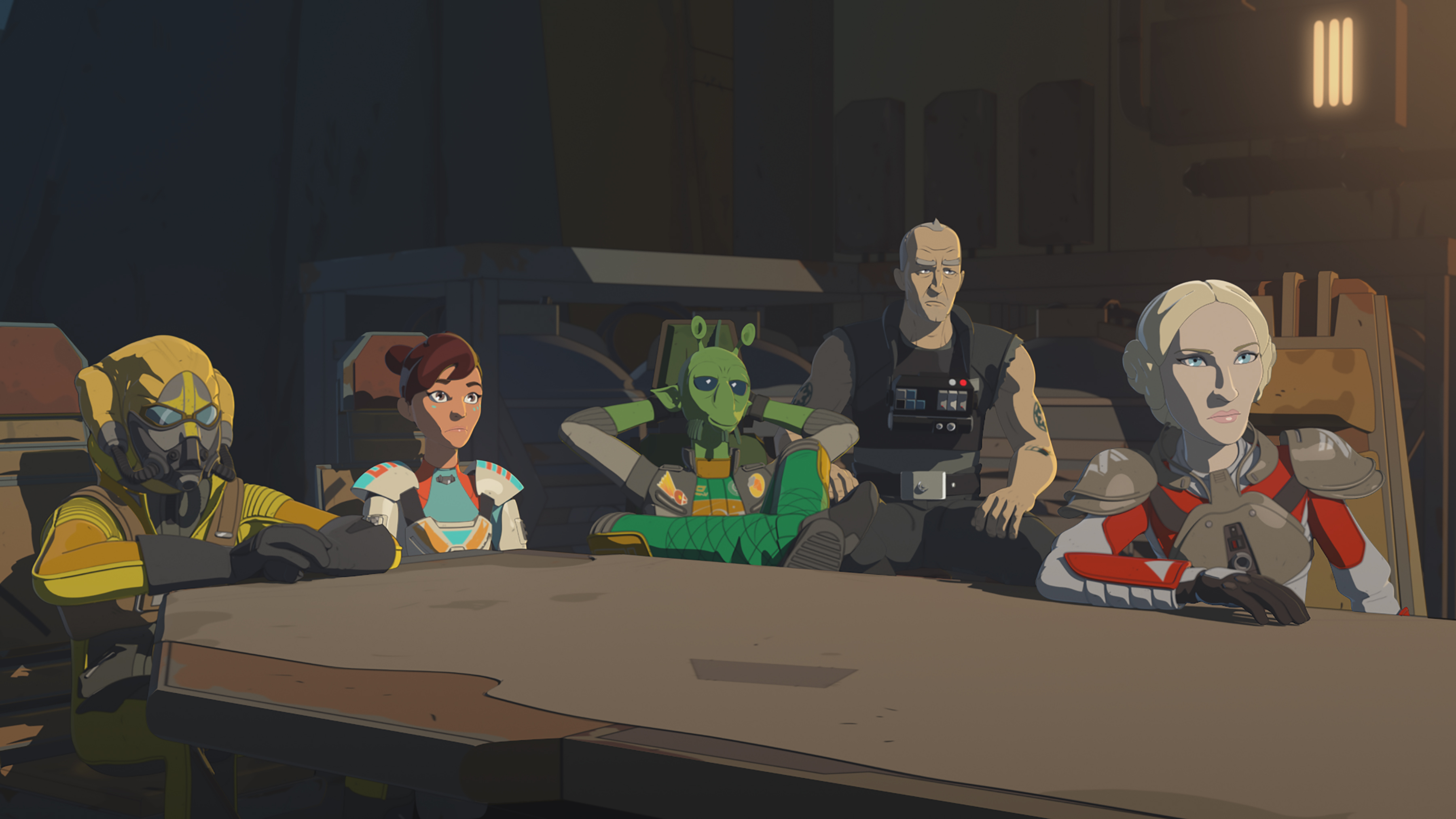 Попробуйте Star Wars Resistance, если еще не пробовали! Это Андор для детей