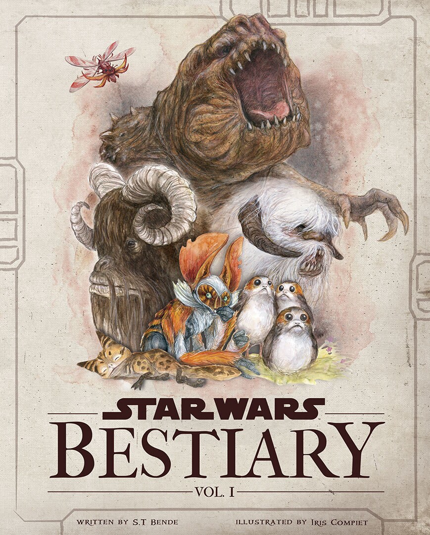 Chronicle all the critters in 'The Star Wars Bestiary, Volume 1: Creatures of the Galaxy'