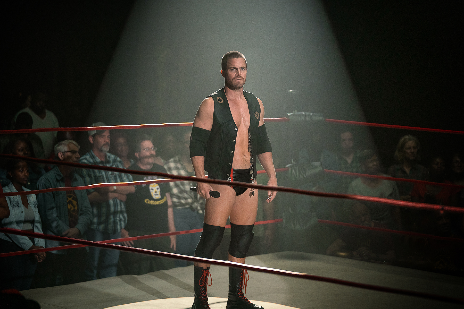 Stephen Amell's fan-favorite wrestling show is now streaming on Netflix