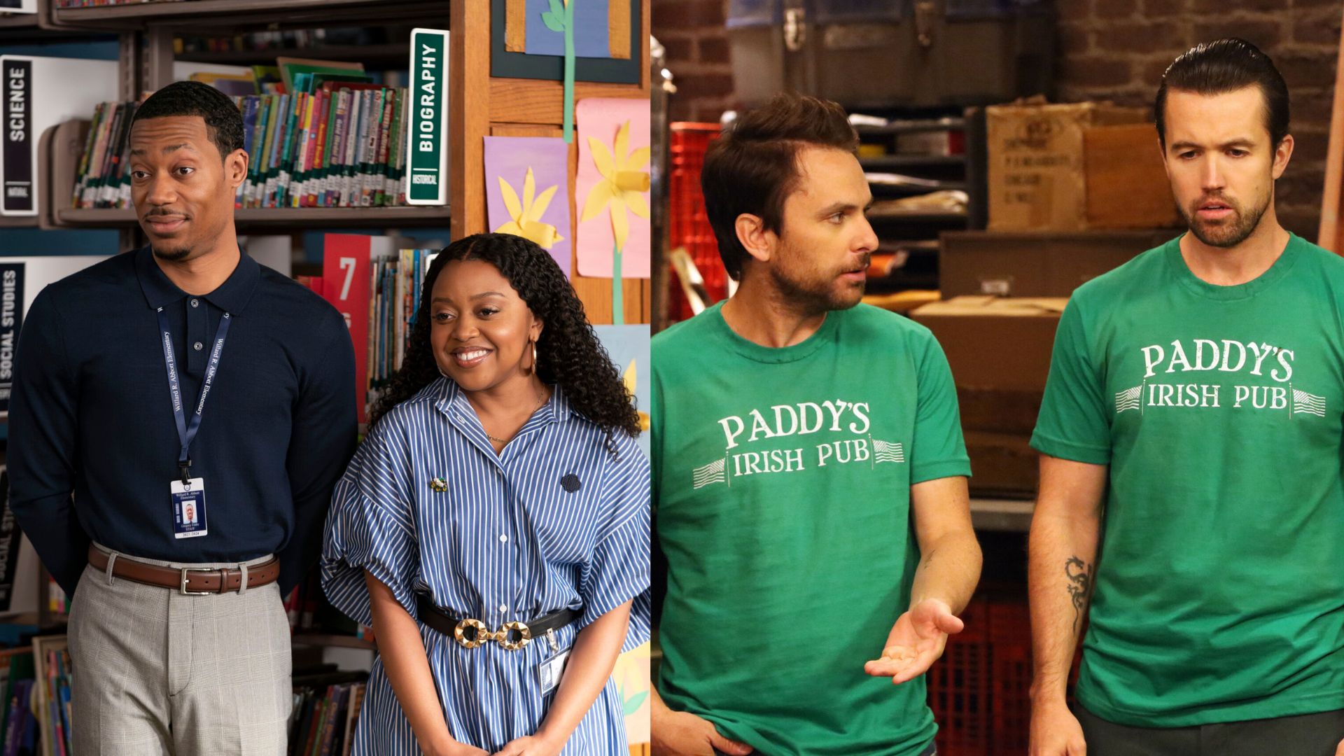 Things are about to get wild! An Abbott Elementary and It's Always Sunny in Philadelphia crossover is happening