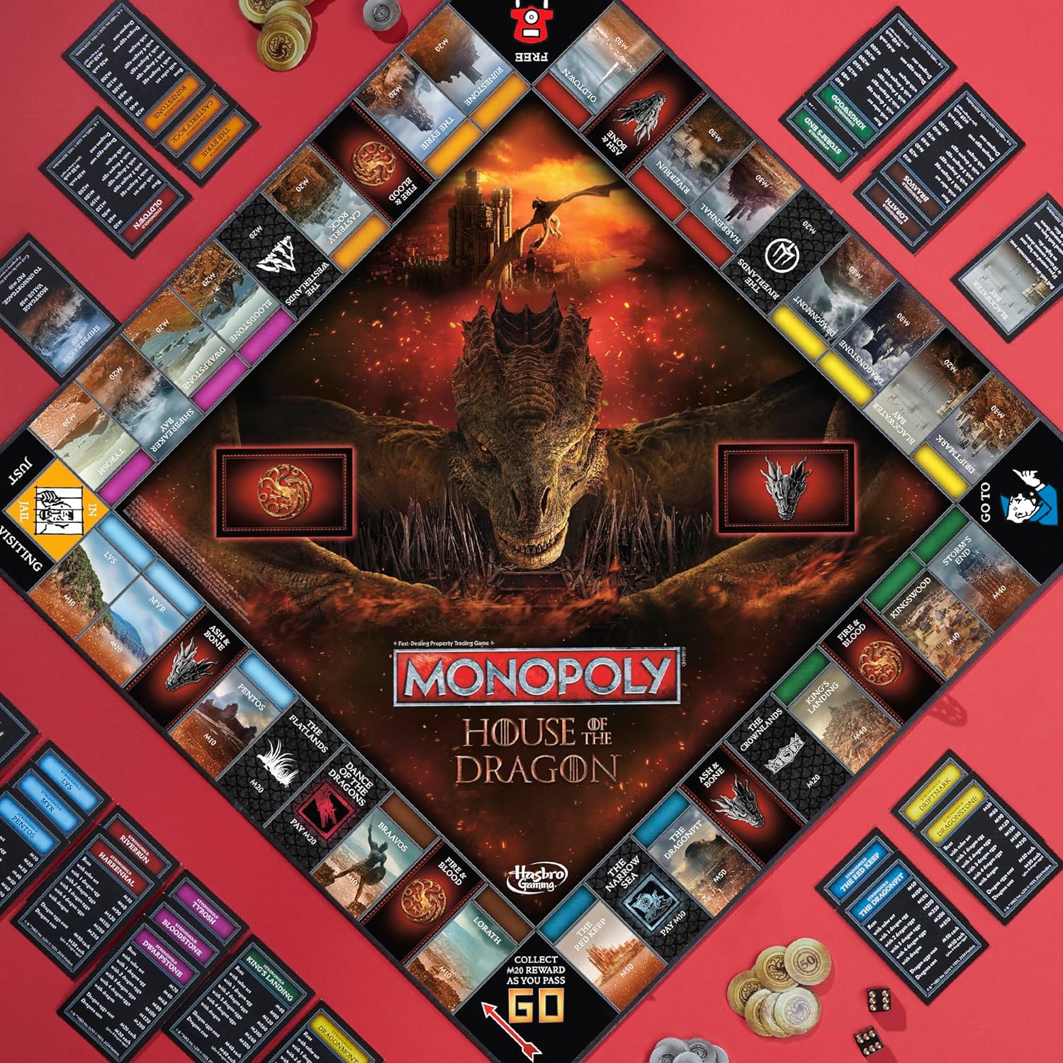 Разрушайте дружбу и сокрушайте врагов в игре «Монополия Дома Дракона», доступной уже сейчас.