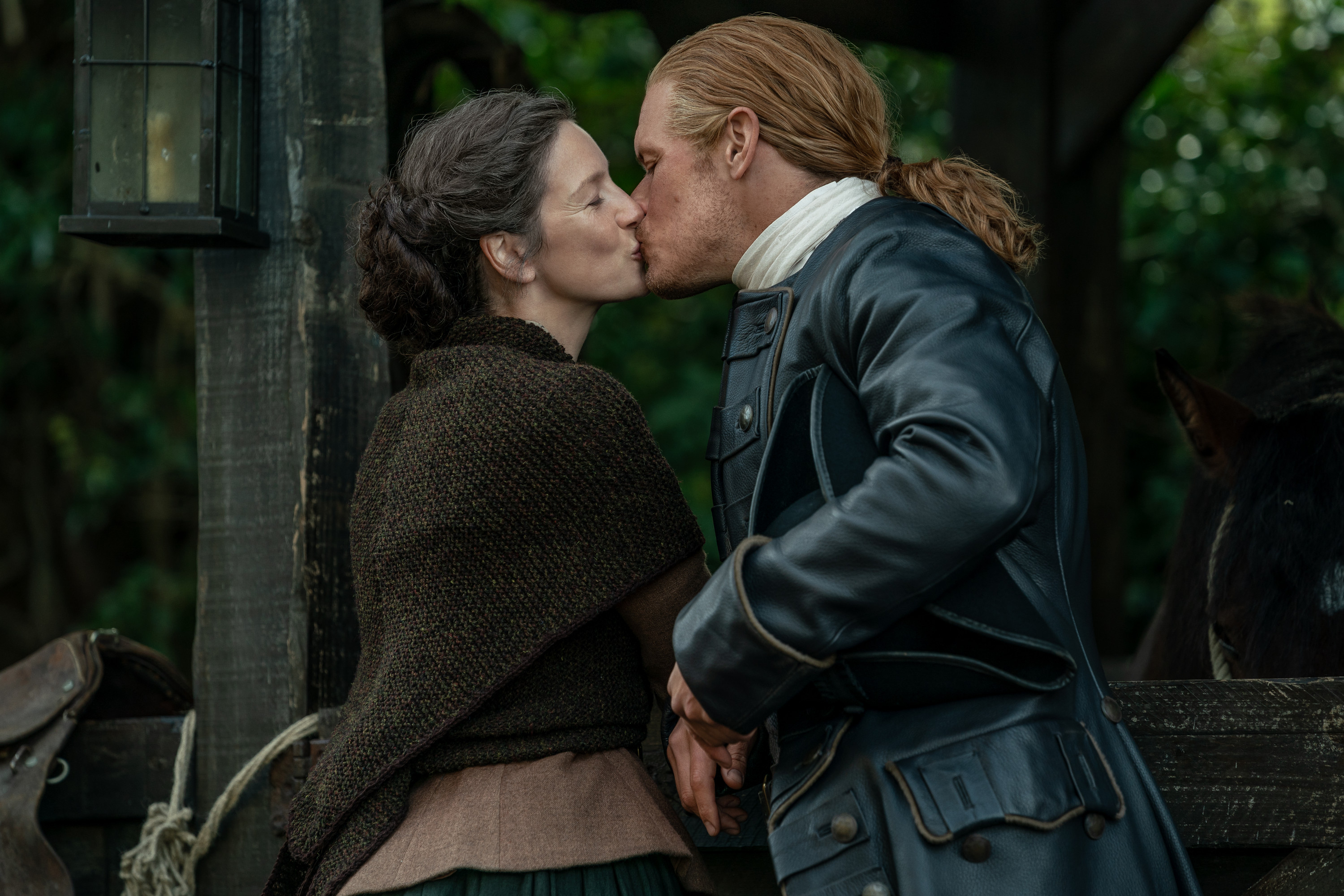 Outlander stars Sam Heughan and Caitriona Balfe name their favorite (and least favorite parts) parts of new season