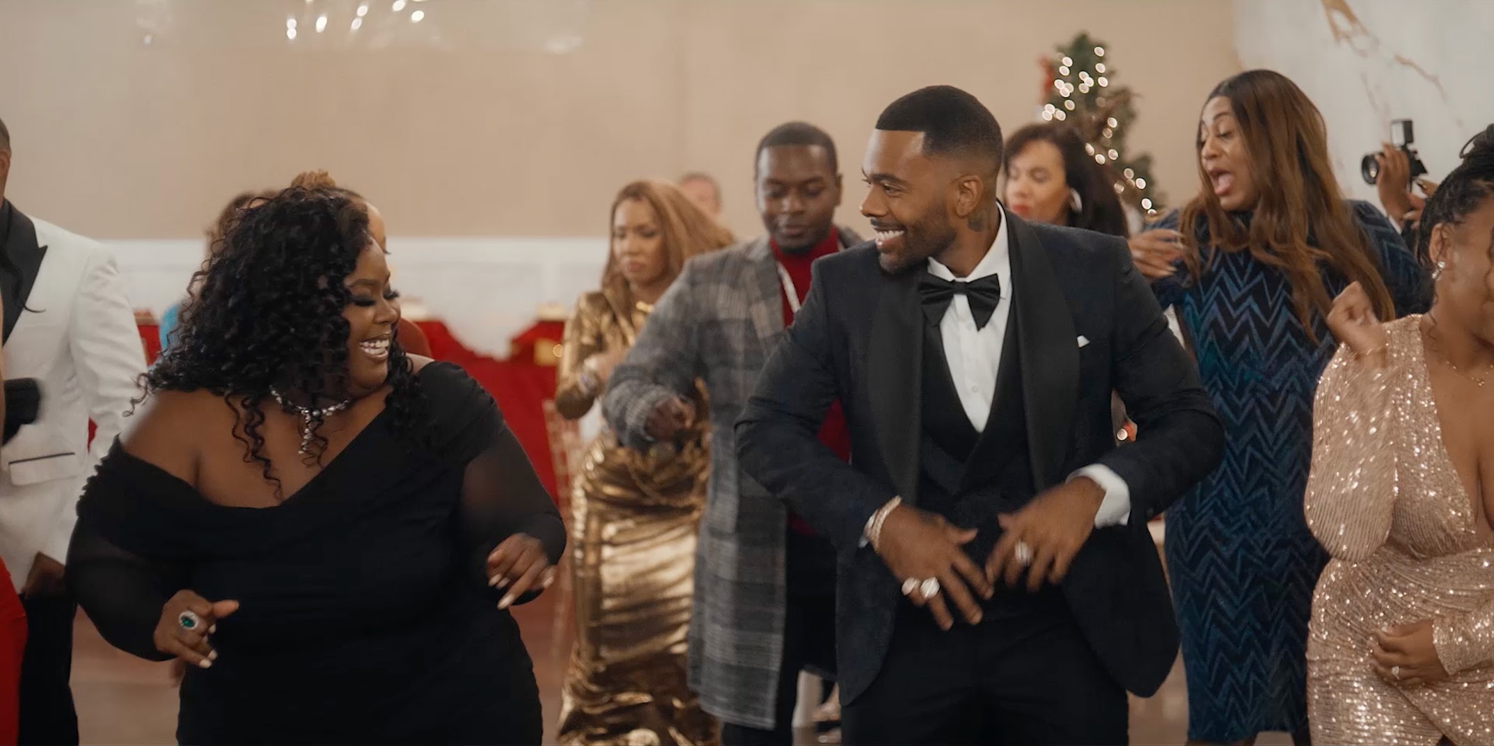 Style Me For Christmas Star Raven Goodwin talks dancing with Mario and Black representation in Christmas movies