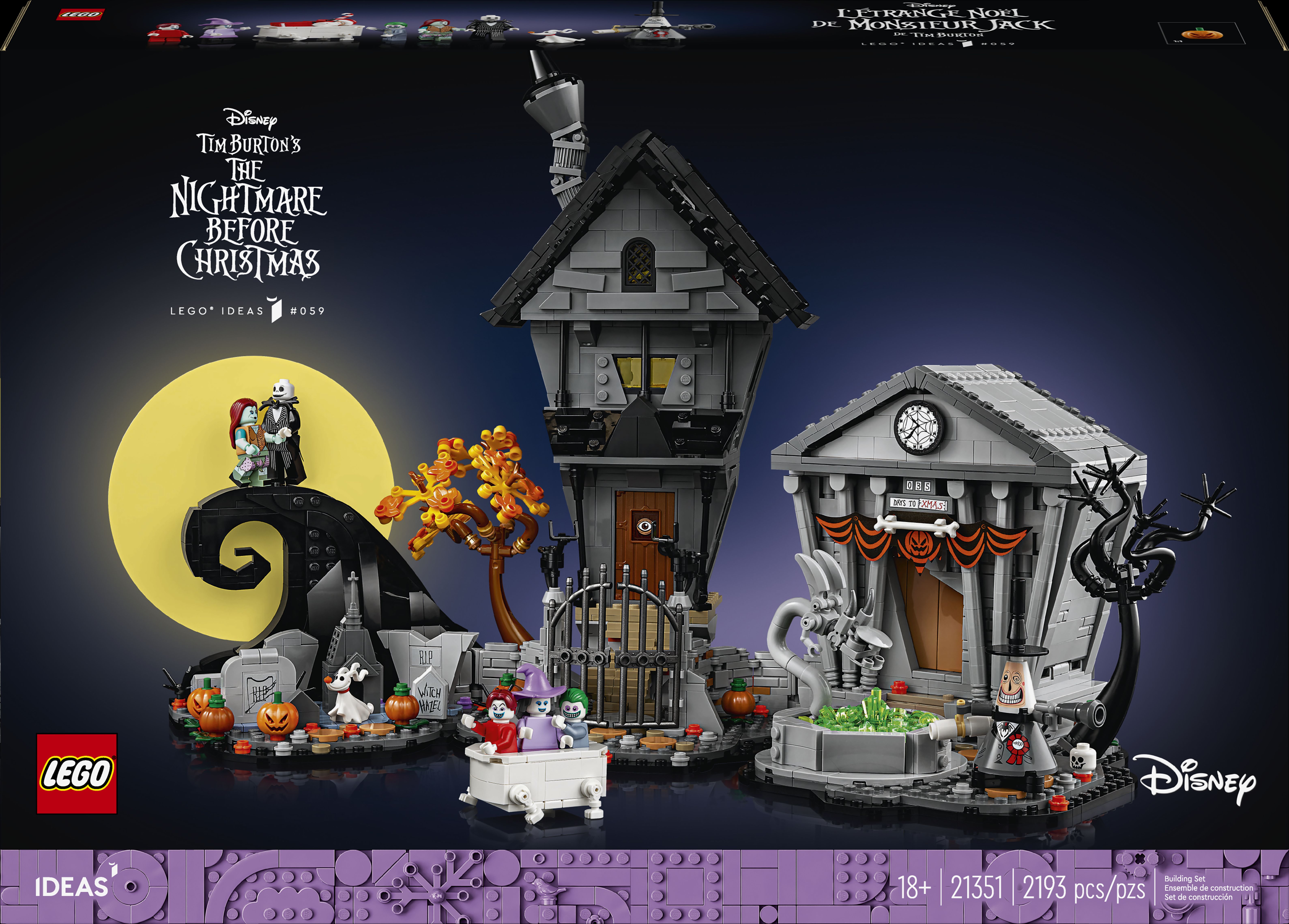 What's this? What's this? A Nightmare Before Christmas LEGO Set!