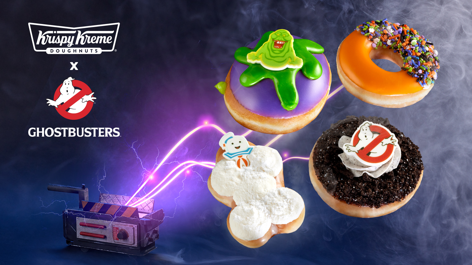 Коллаборация Krispy Kreme и Ghostbusters появится в Великобритании