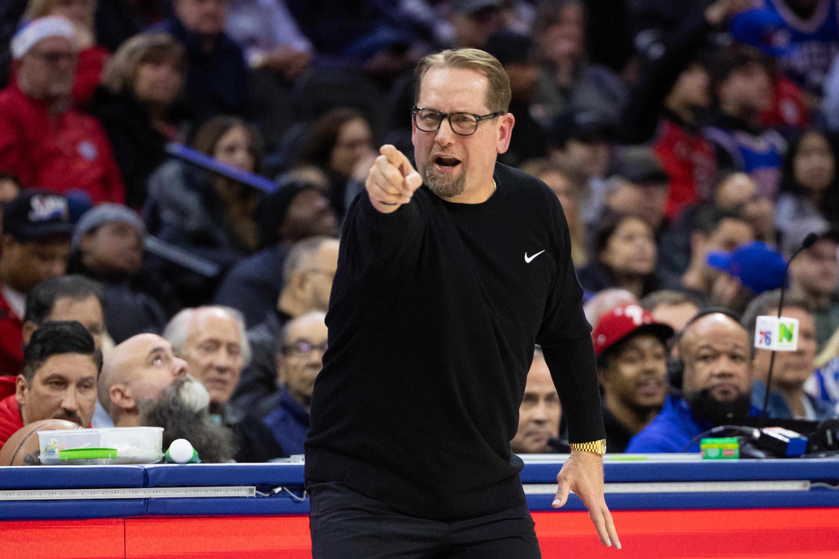 Nick Nurse Addresses Veteran Philadelphia 76ers' Recent Struggles