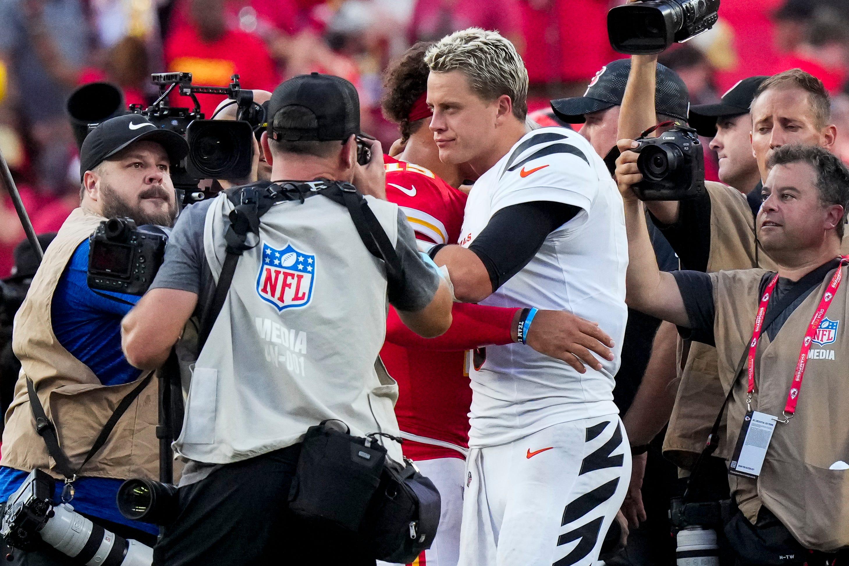 Joe Burrow Explains Short Postgame Interaction With Patrick Mahomes After Bengals' Loss to Chiefs