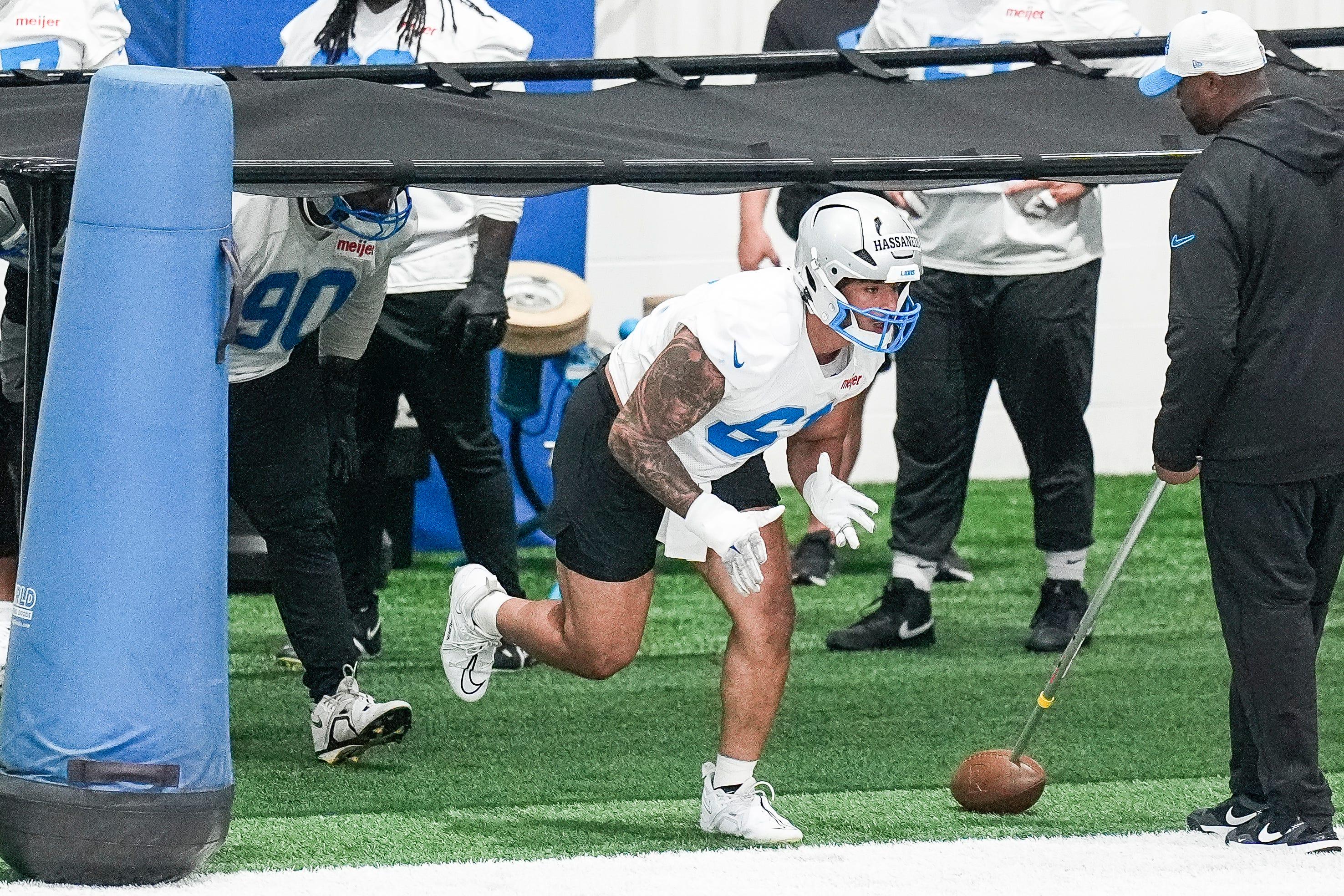 Detroit Lions Waive Ahmed Hassanein With Injury Settlement