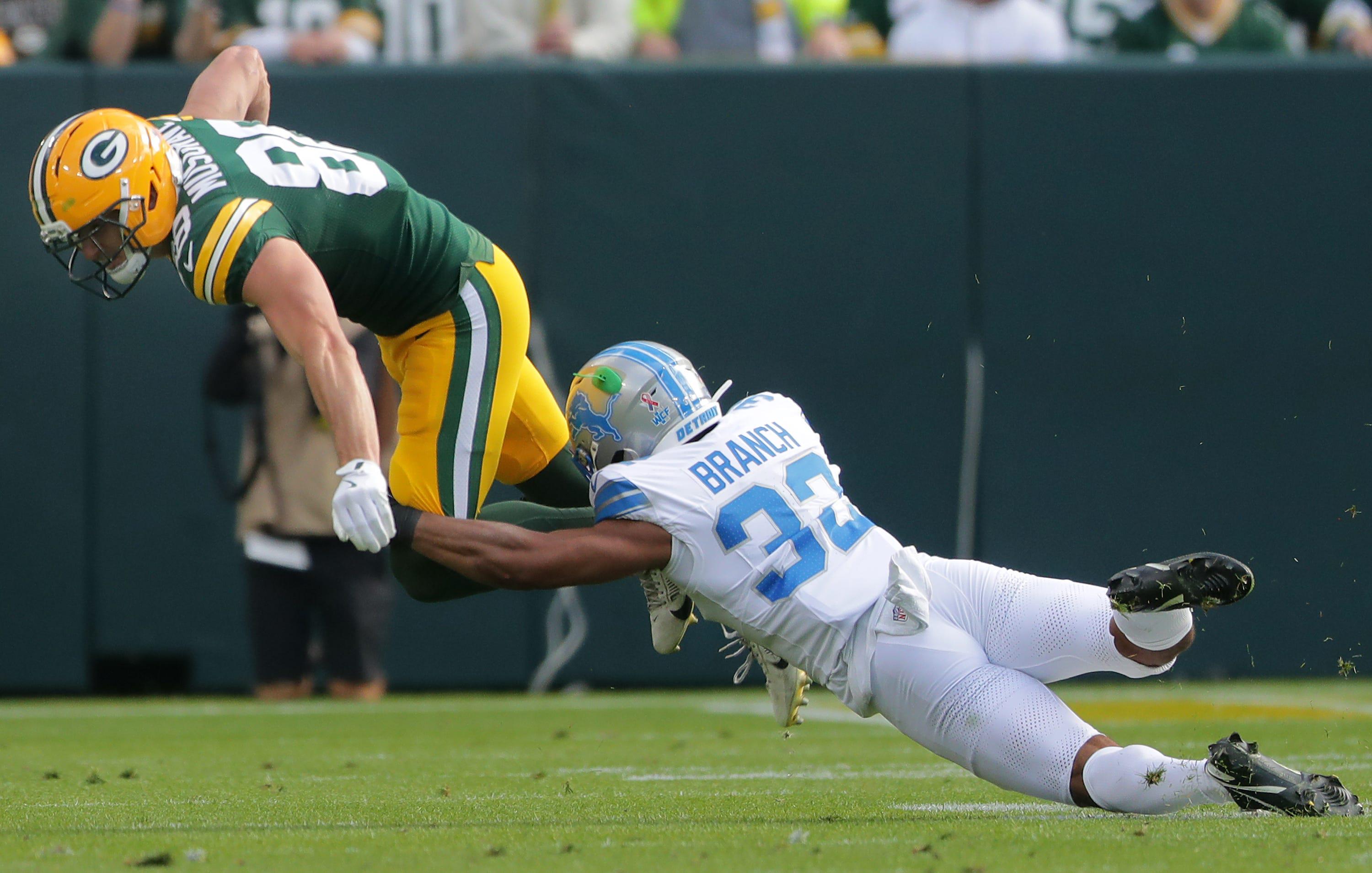 Lions Safety Among Highest PFF-Graded Players Against Packers