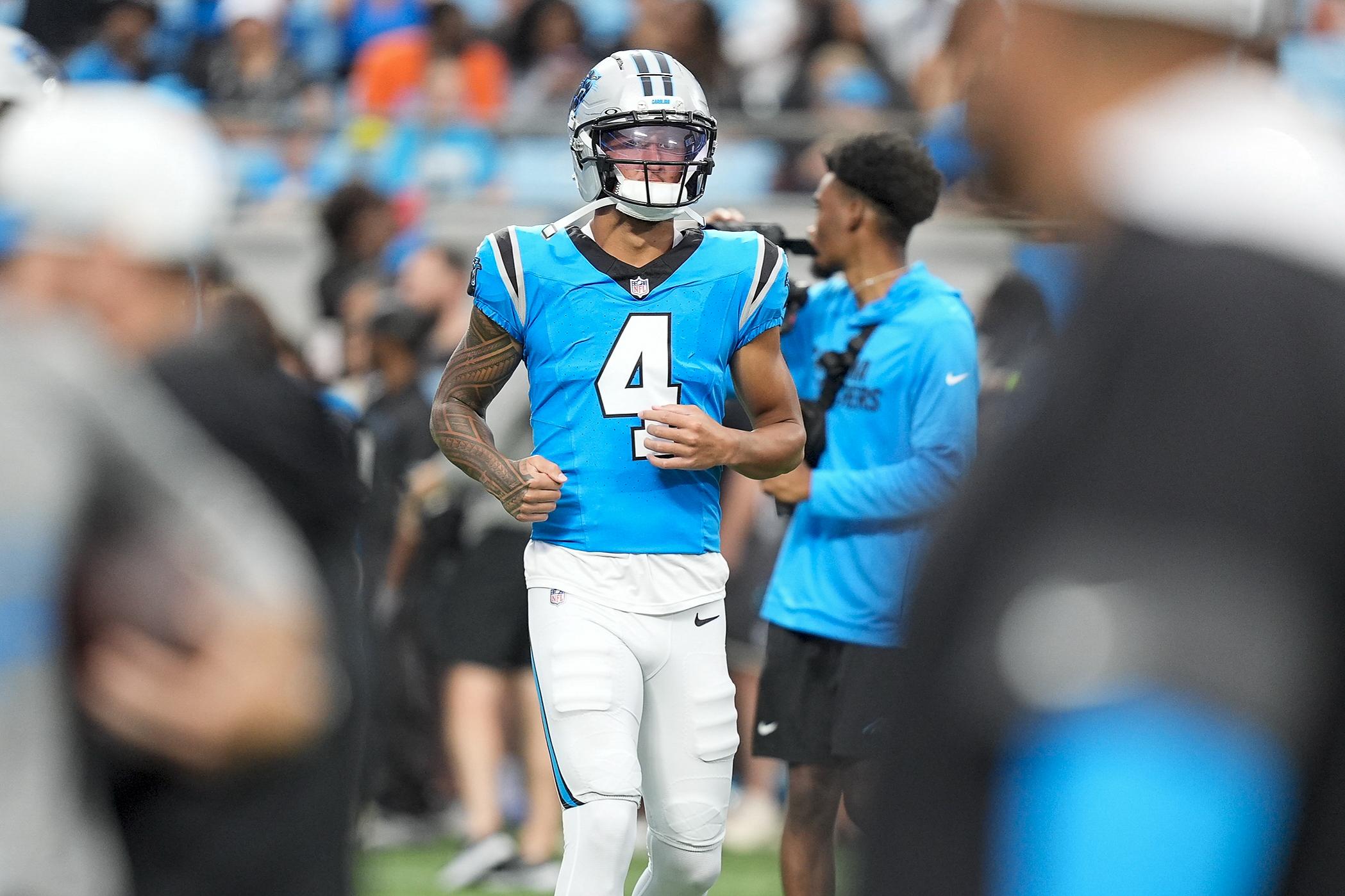 Carolina Panthers-inspired fantasy football team names for Tetairoa McMillan, Chuba Hubbard, and more