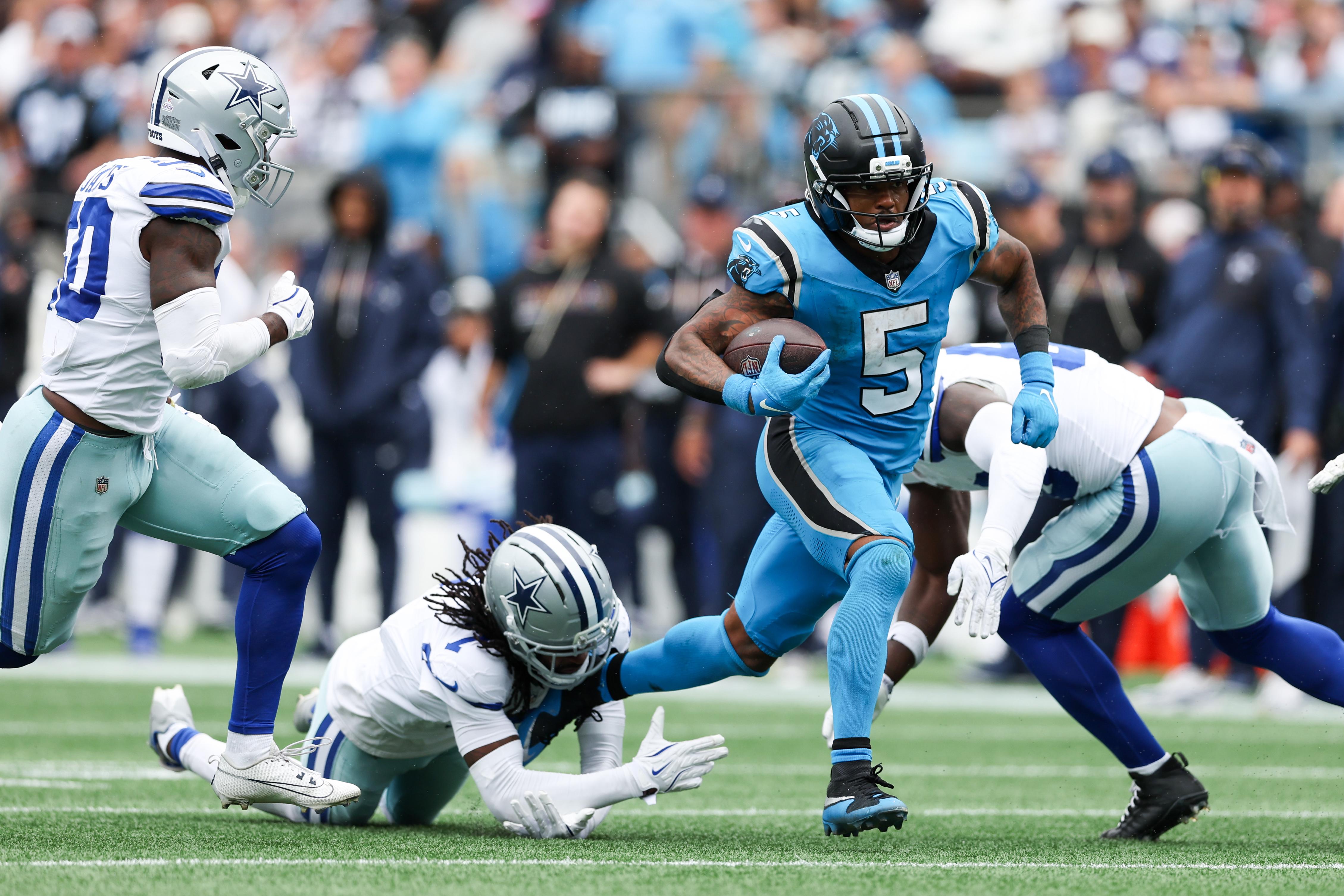 Emerging Panthers star Rico Dowdle among NFL's biggest Week 6 winners