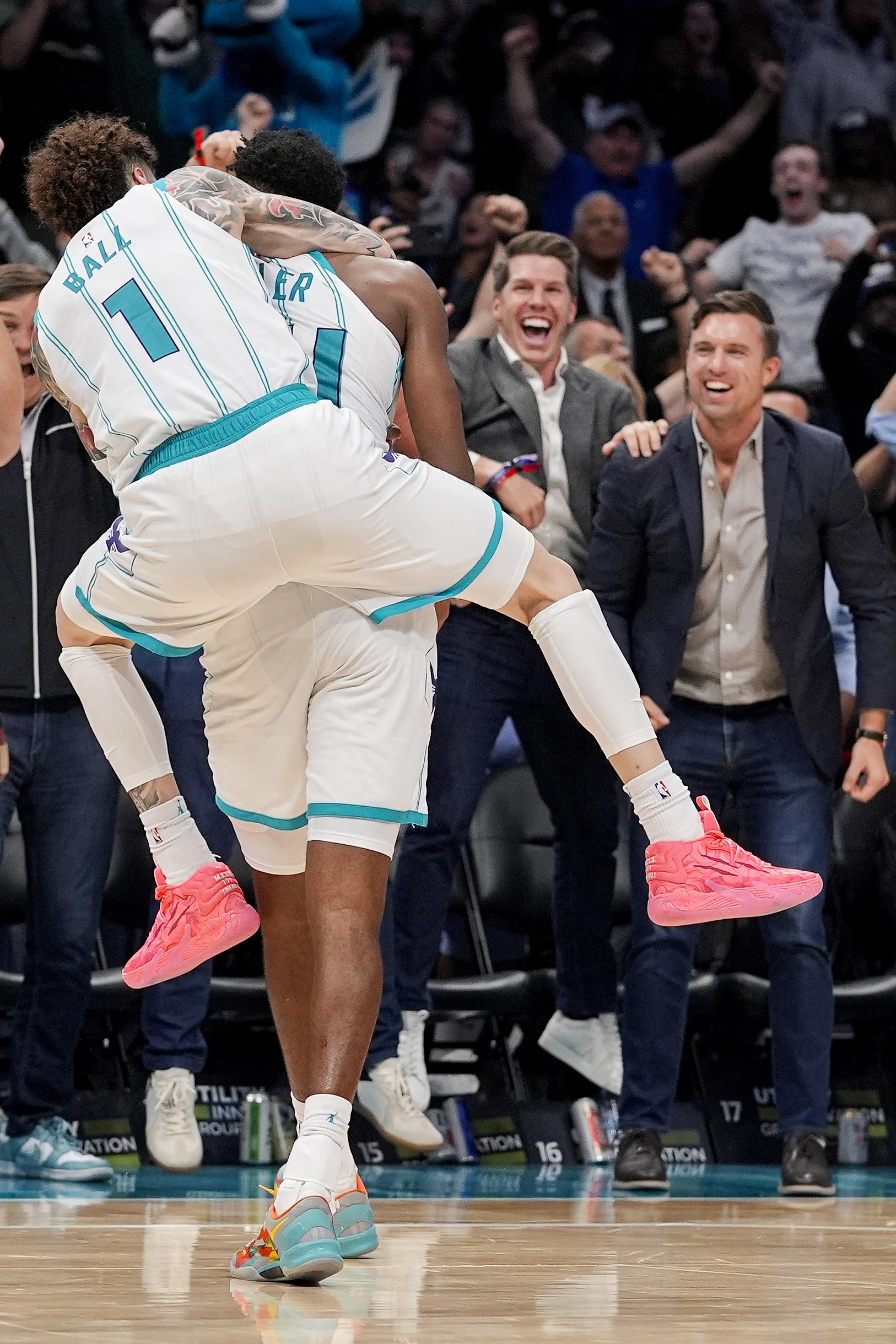 Charlotte Hornets Put Together Viral Moment in Dramatic Win vs Pistons