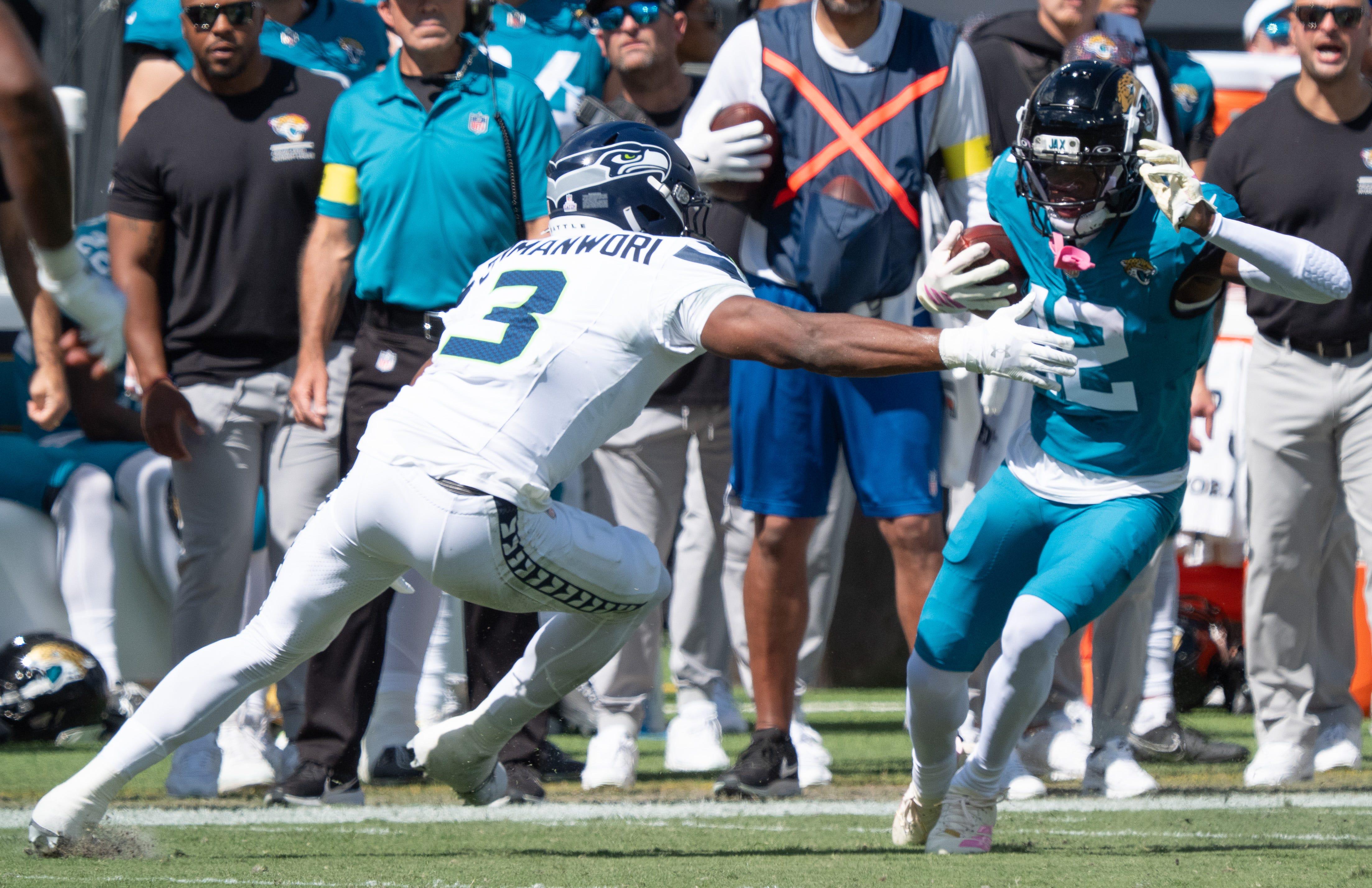 Seahawks' rapidly improving rookie ranked No. 1 by Pro Football Focus 