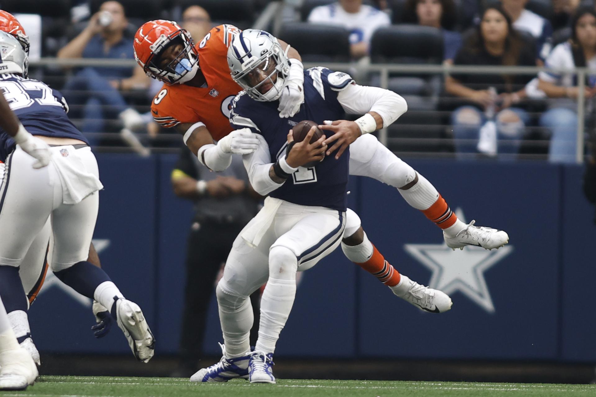 Chicago Bears and Dallas Cowboys TV, streaming, radio and betting 