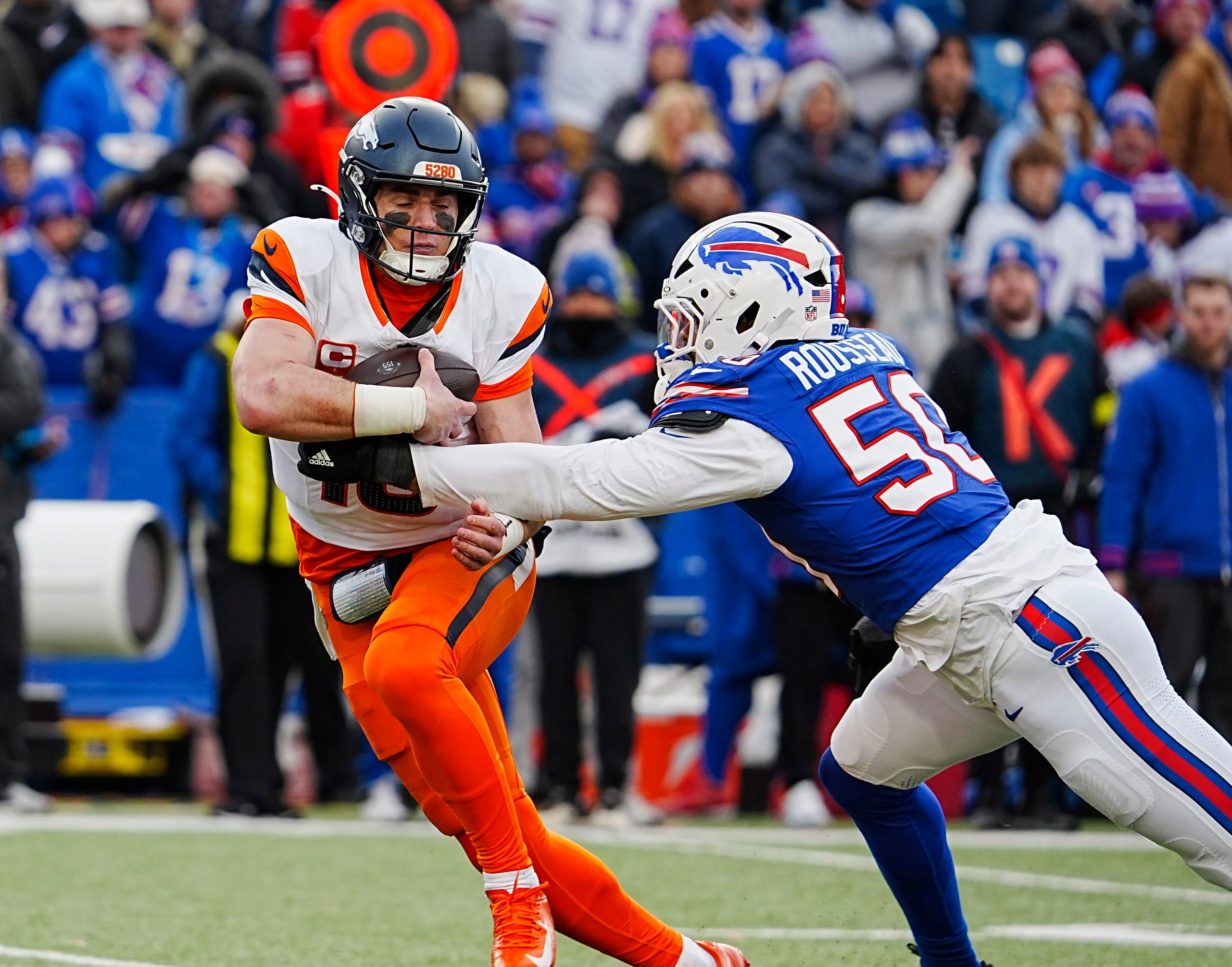 Here's how dominant Buffalo's defense was after an early Denver touchdown on Sunday