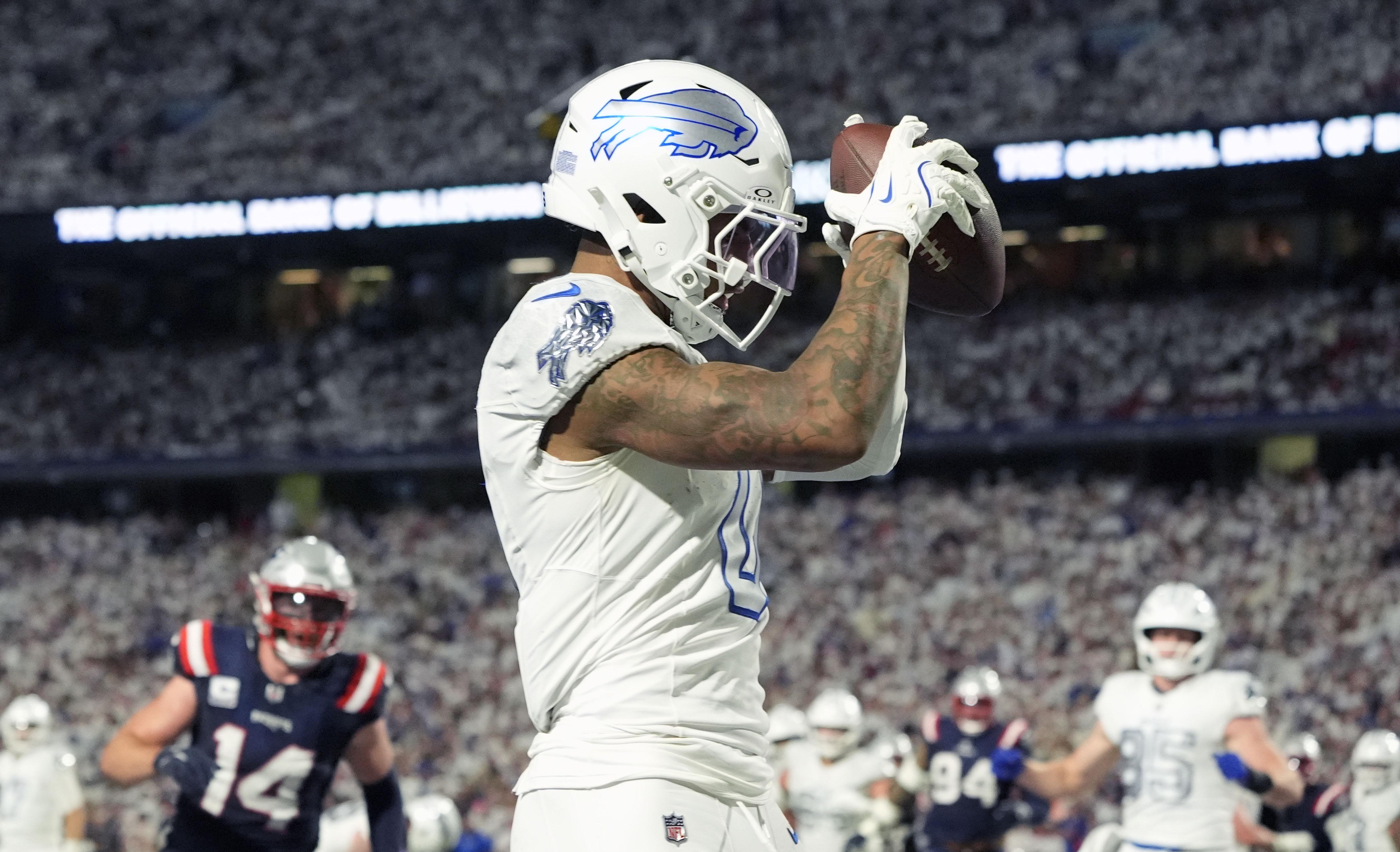 Bills' second-year WR expresses 'frustration' with being benched against Patriots