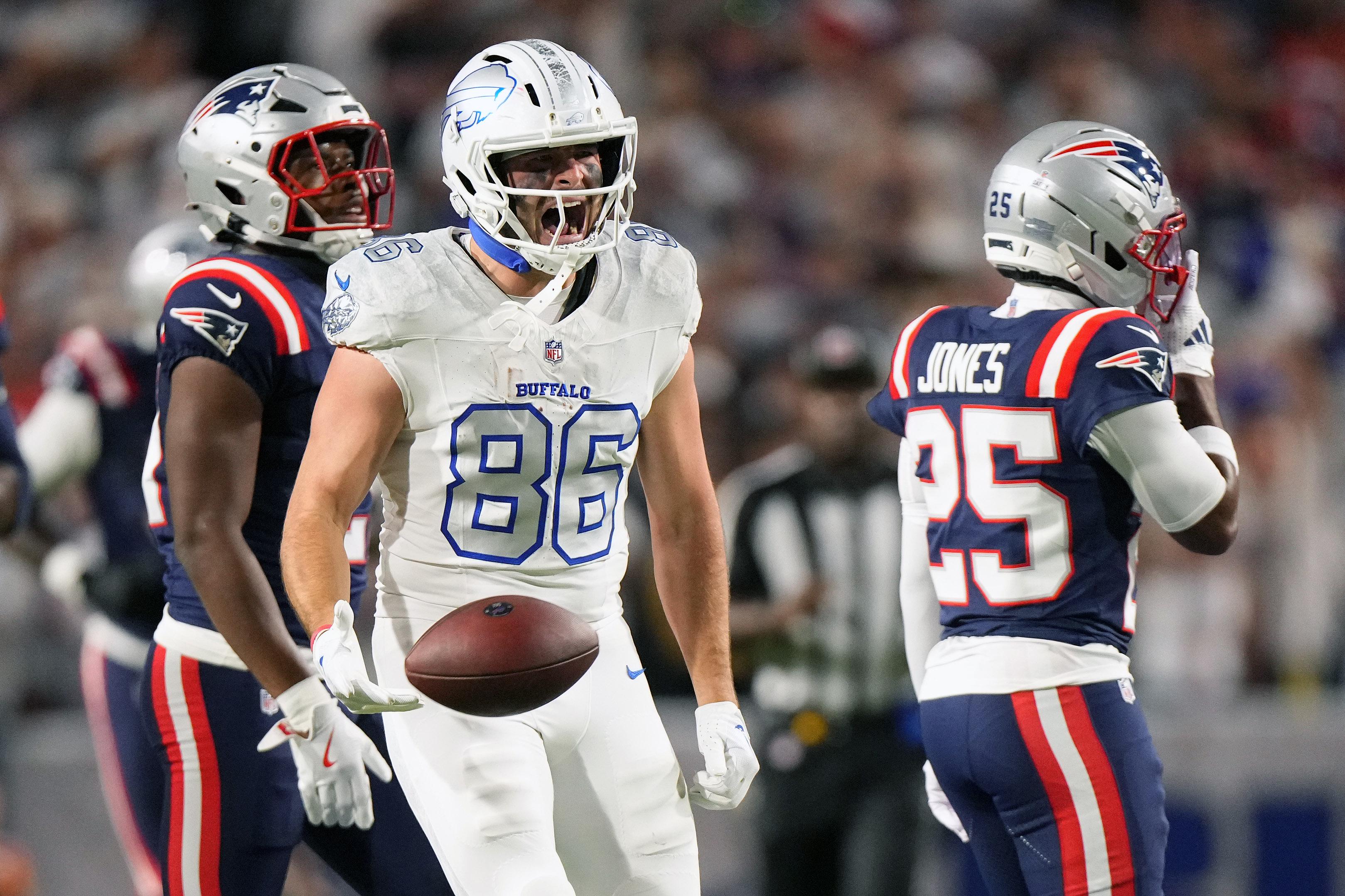 Bills downgrade two contributors, Dalton Kincaid remains limited on injury report