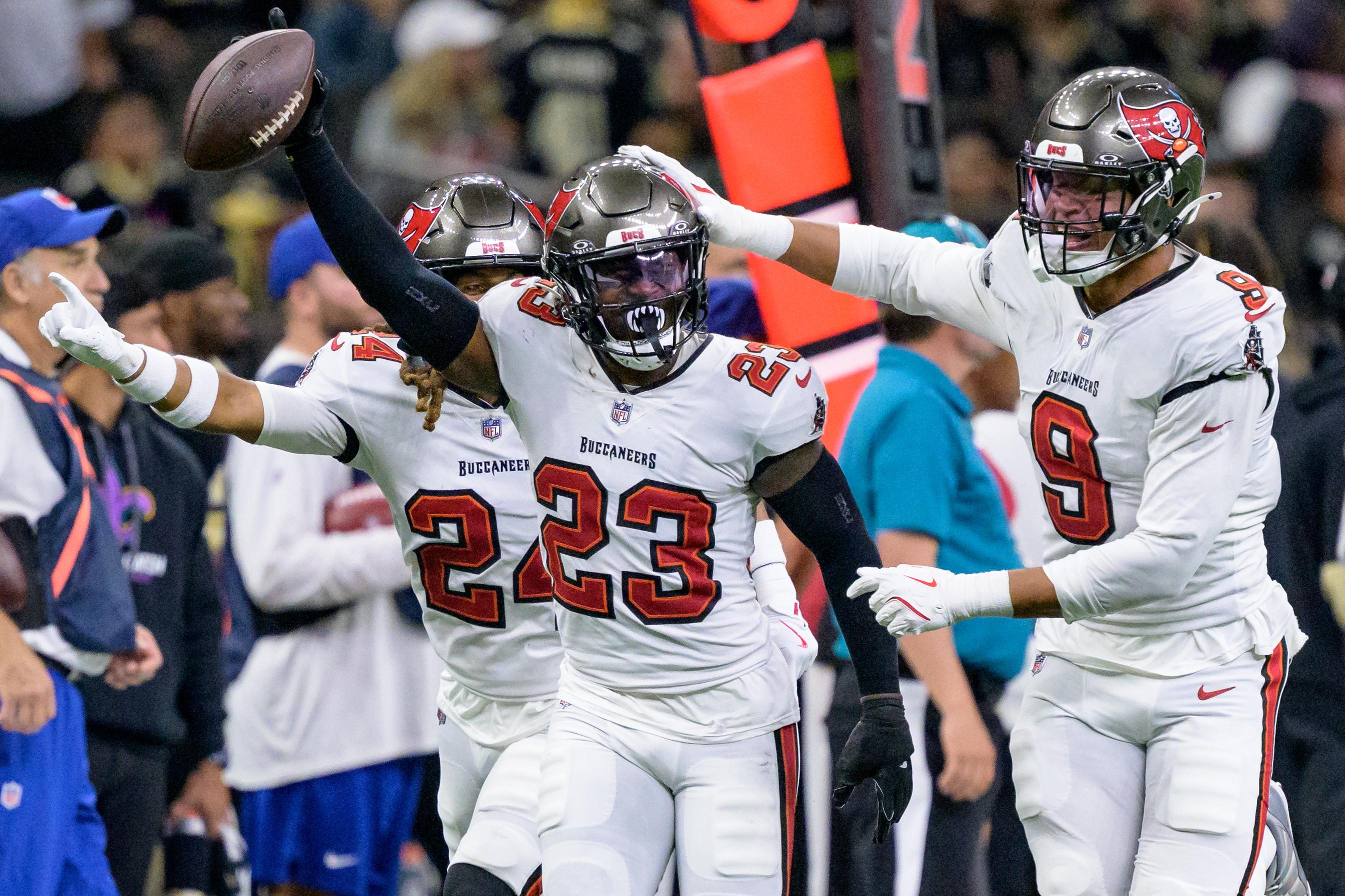 Inactives for Buccaneers' Week 8 Game vs. Atlanta Falcons