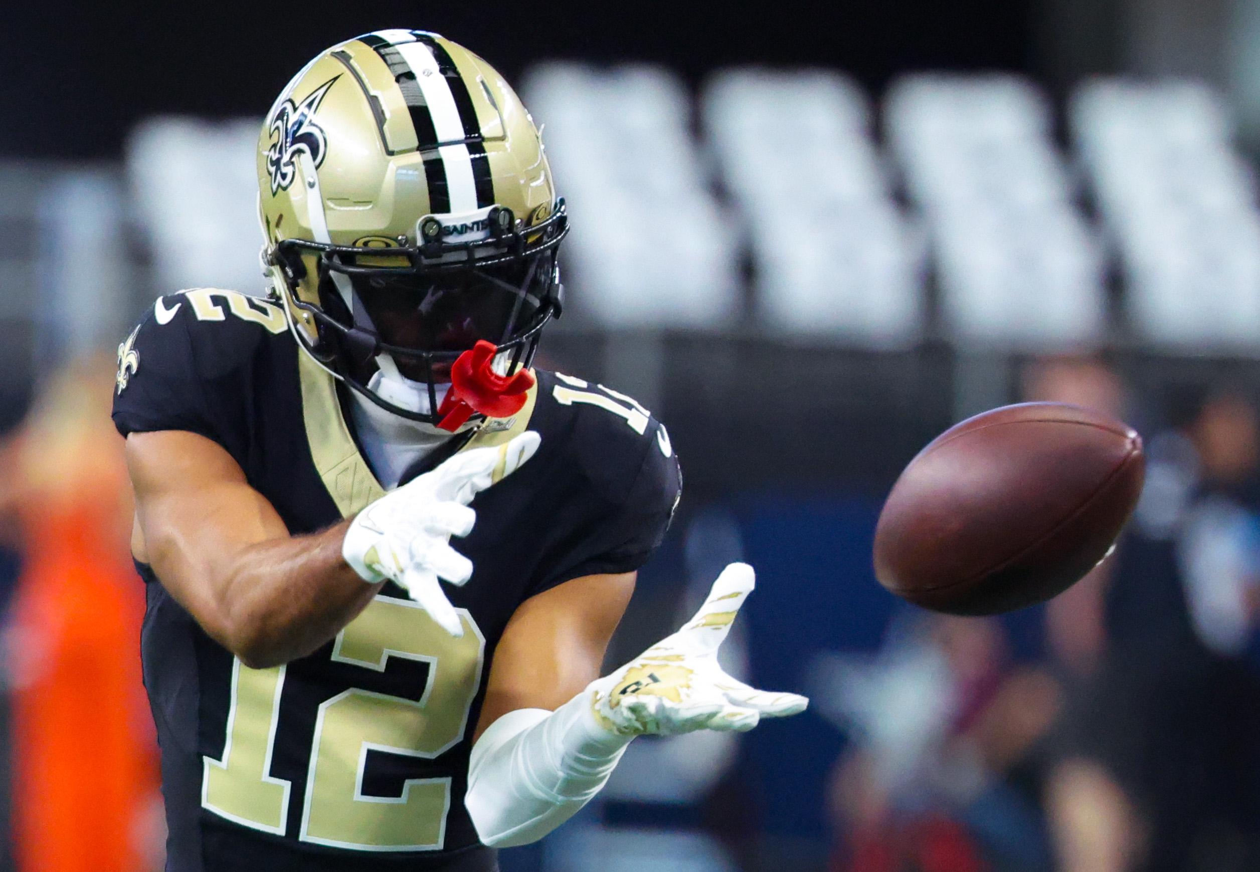 Saints Wide Receiver Downgraded to Out Ahead of Buccaneers Matchup in Week 18