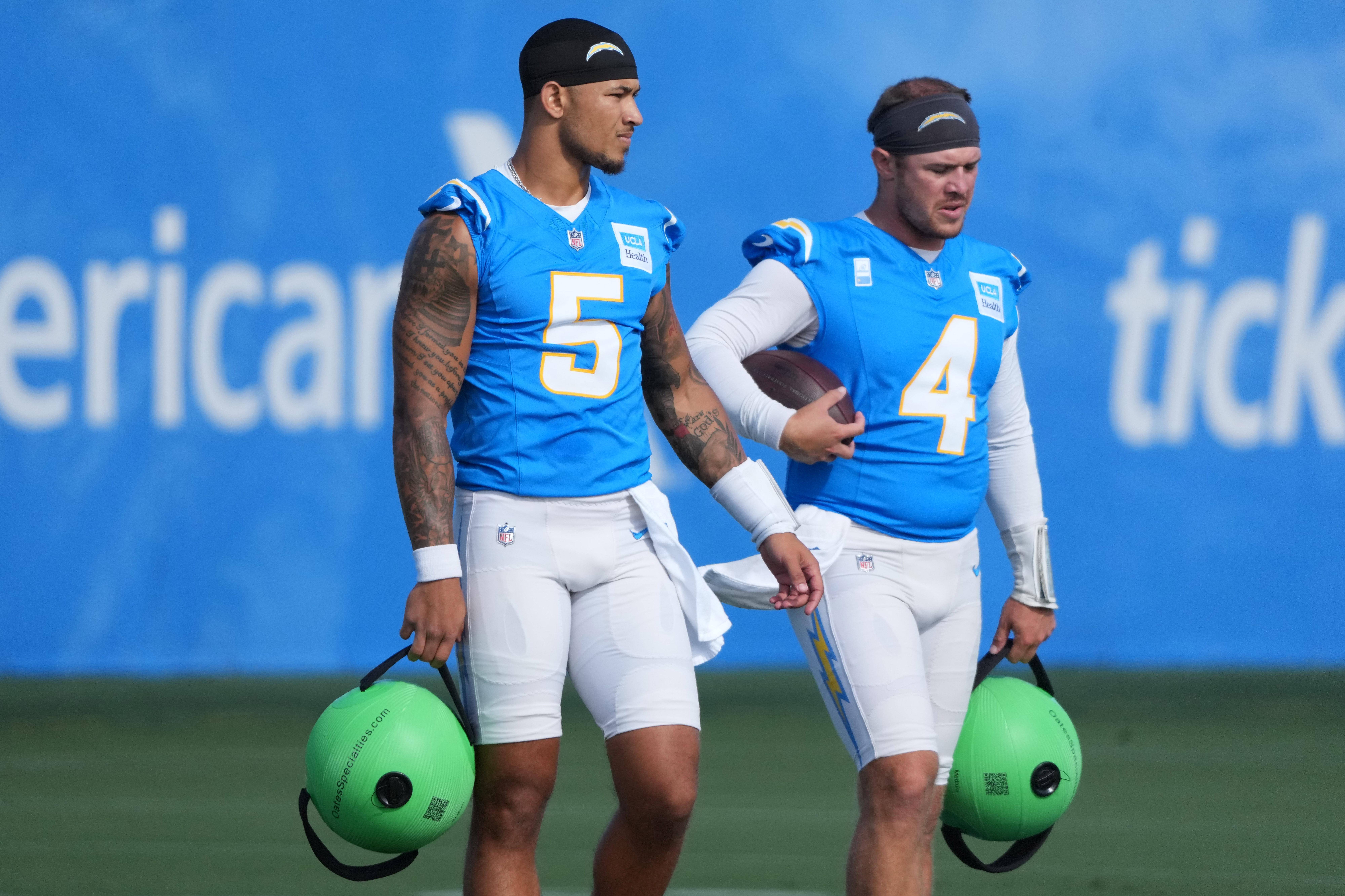 Chargers news: 53-man roster official, backup quarterback role revealed, and more