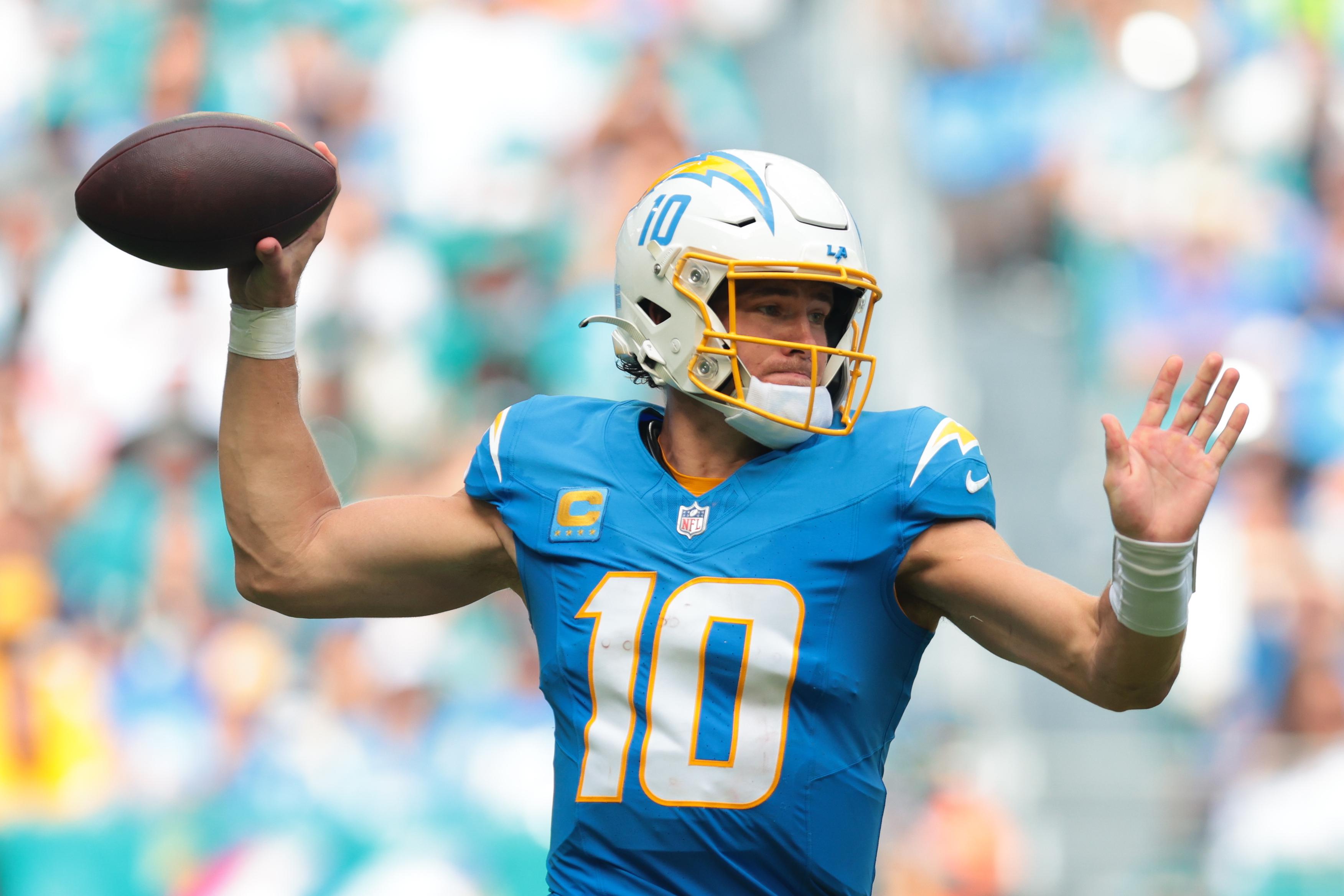 Justin Herbert gets his props alongside, Mahomes, Allen and Jackson
