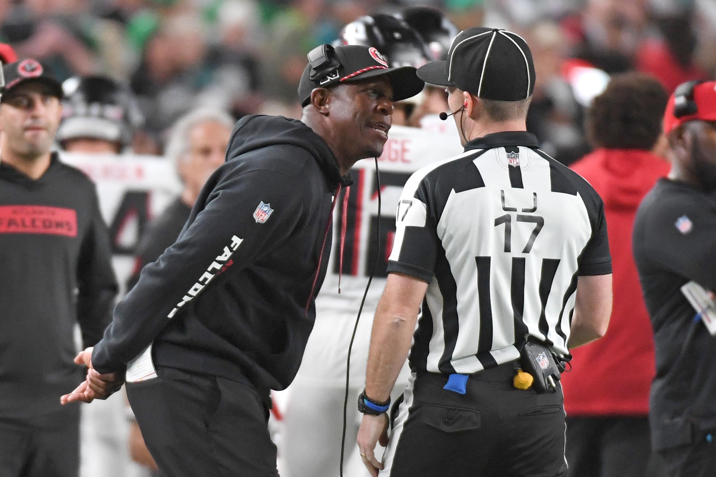 'I Like My Money': Falcons Coach Talks Controversial No-Call in Loss vs. Chiefs