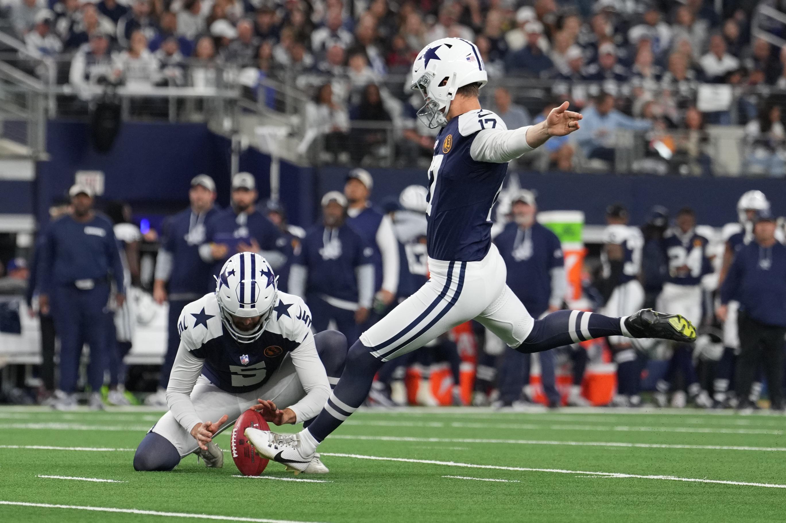 Brandon Aubrey, Cameron Dicker Lead Fantasy Football Kicker Rankings