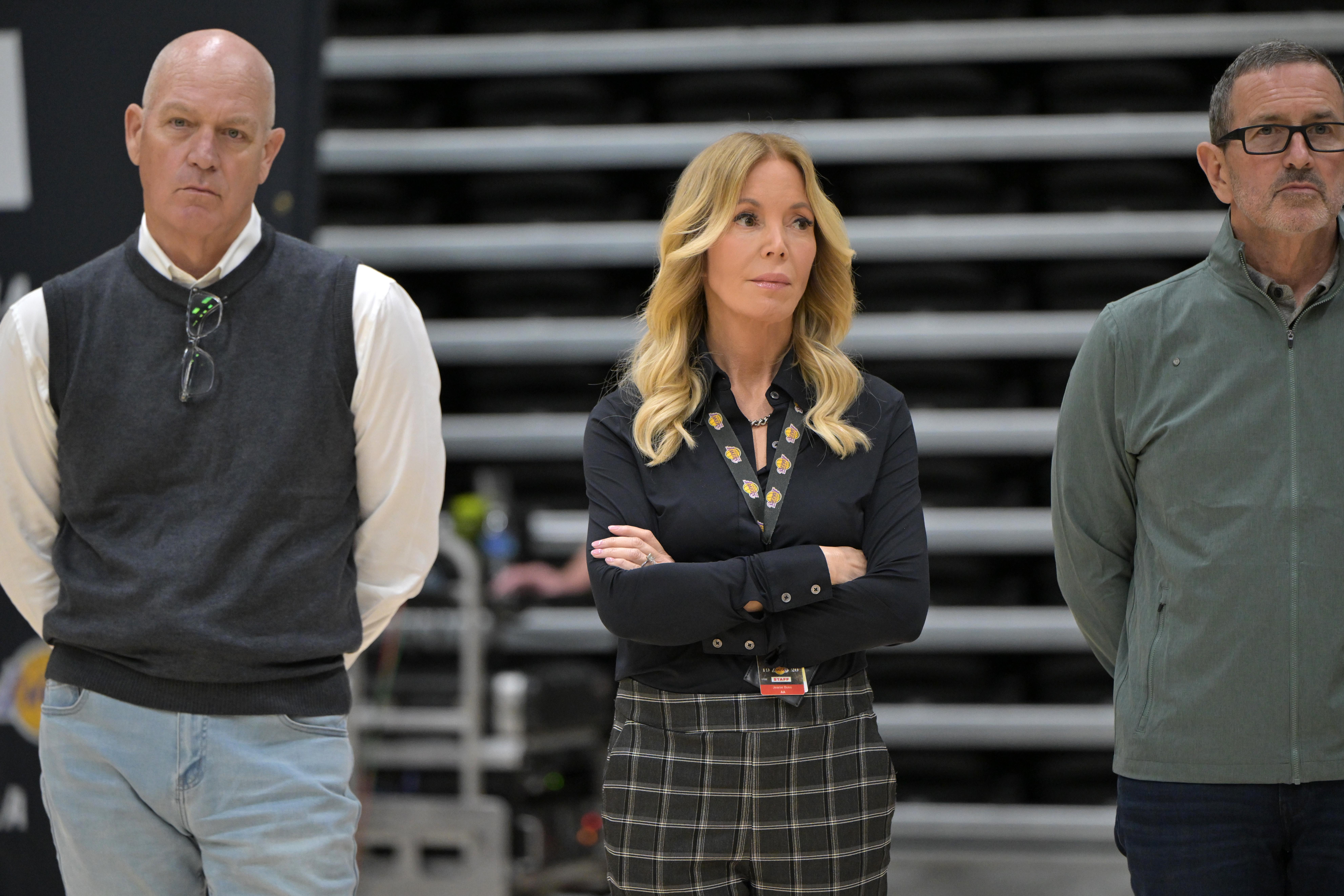 Jeanie Buss Reacts To Los Angeles Lakers Blockbuster Trade With Mavs