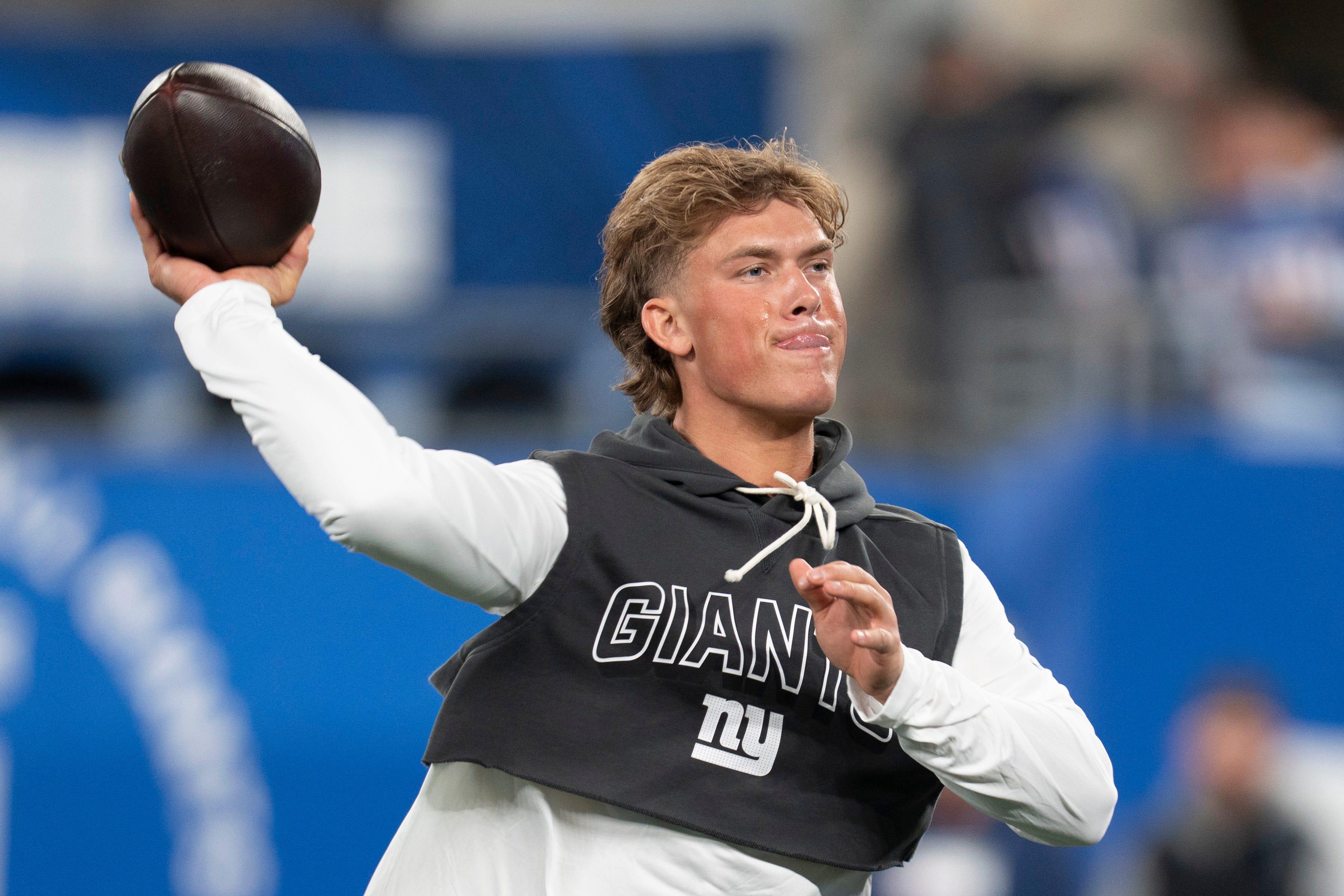 The One Thing NY Giants QB Jaxson Dart Must Avoid Doing Against Broncos 